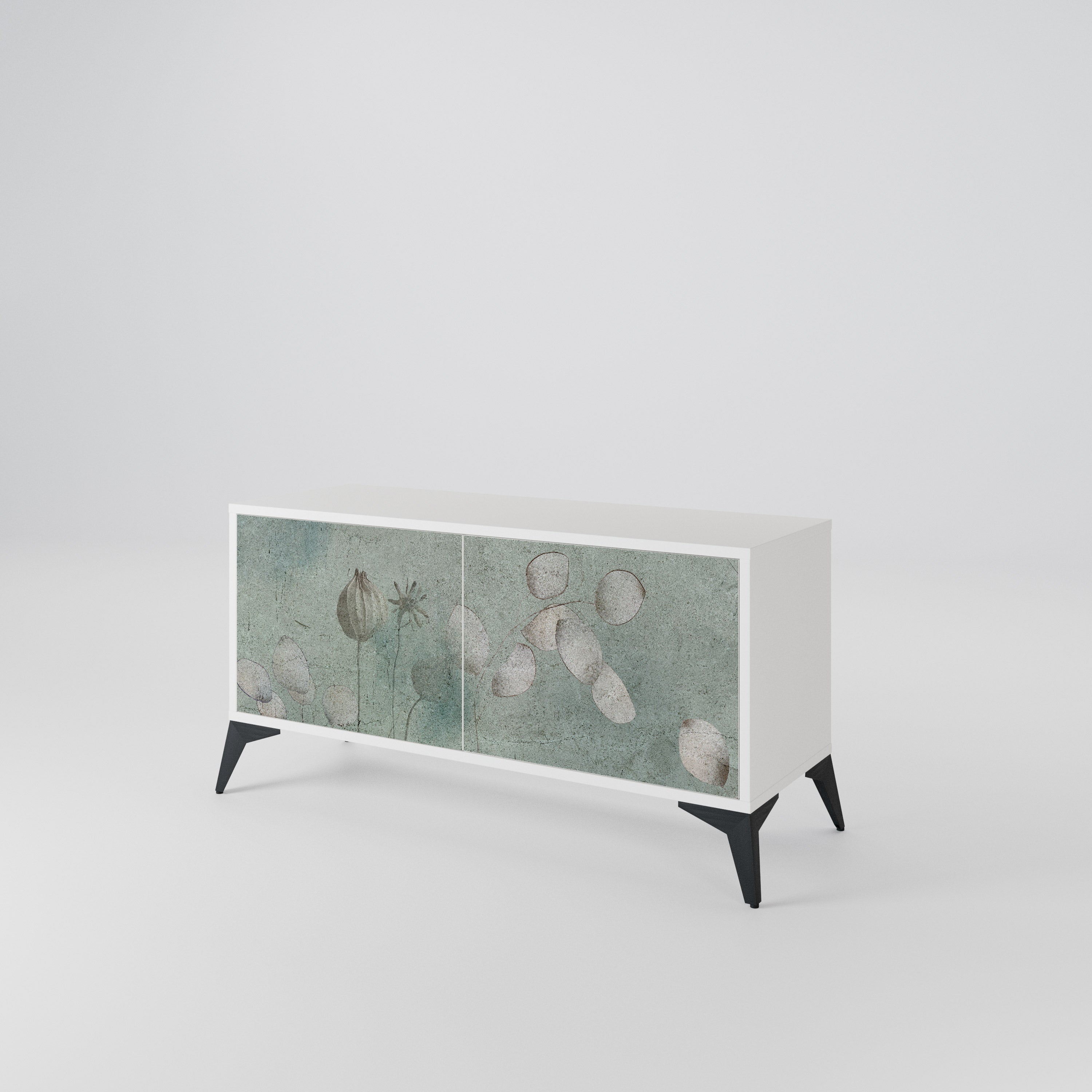 NIGHT LADY Compact 2-Door TV Cabinet