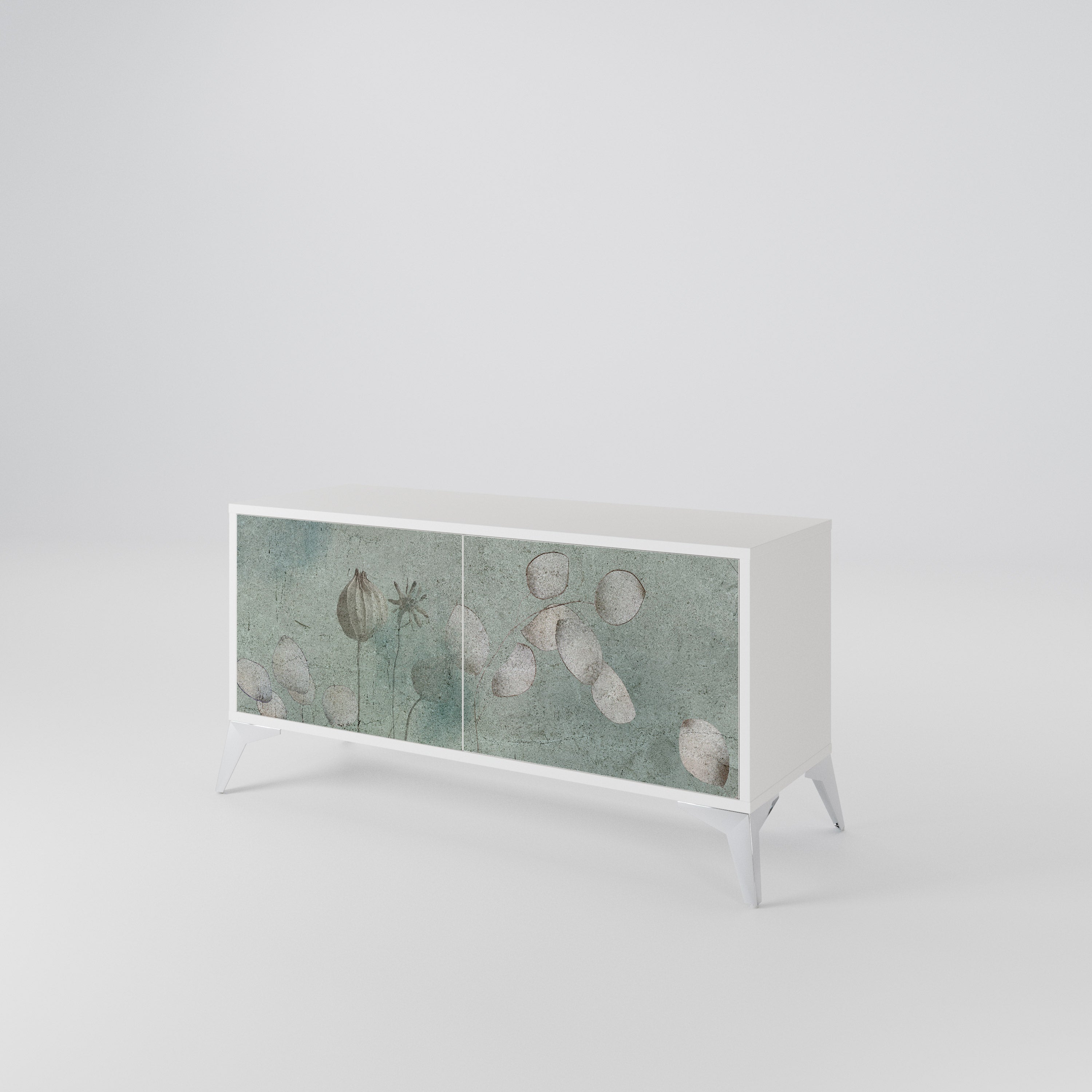 NIGHT LADY Compact 2-Door TV Cabinet