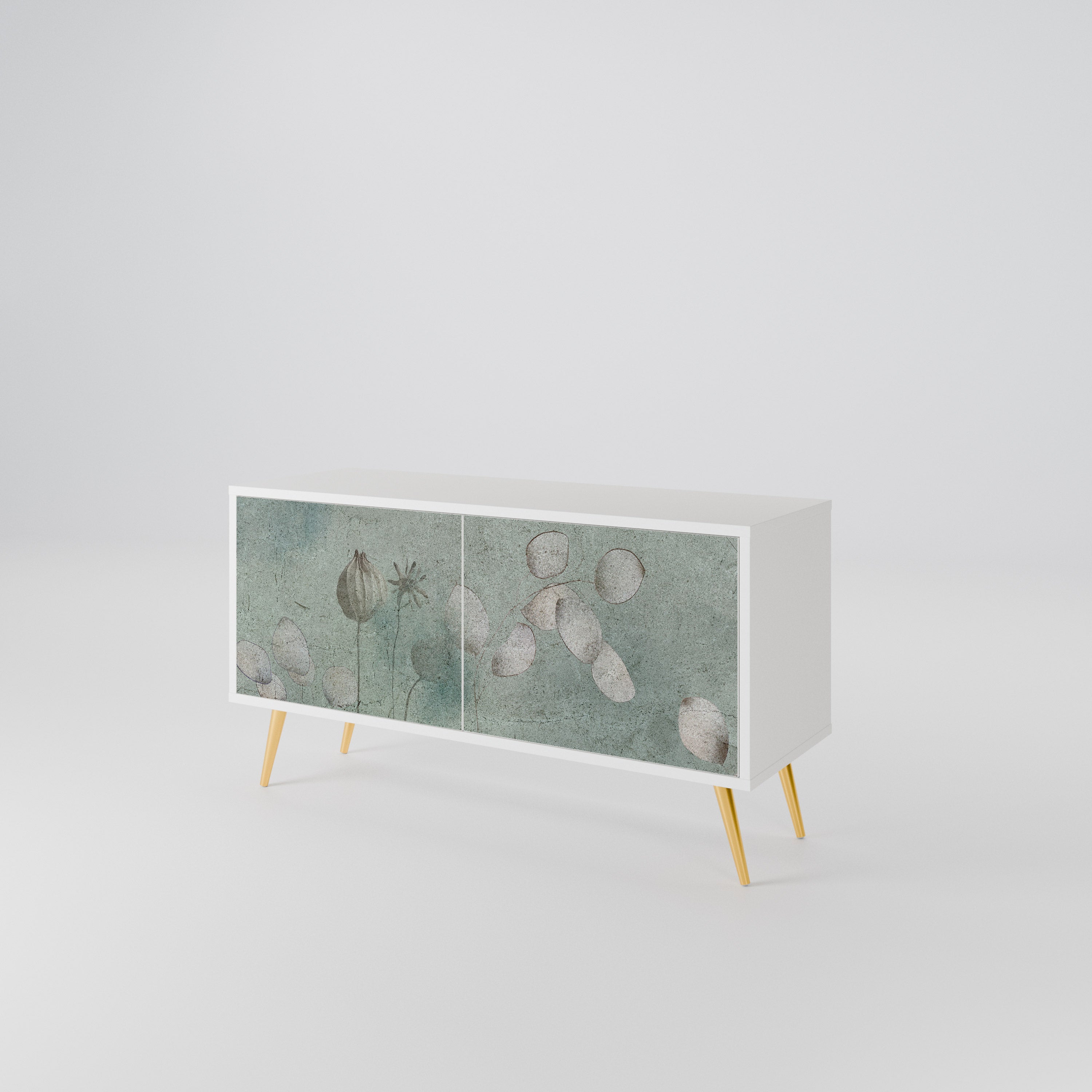 NIGHT LADY Compact 2-Door TV Cabinet