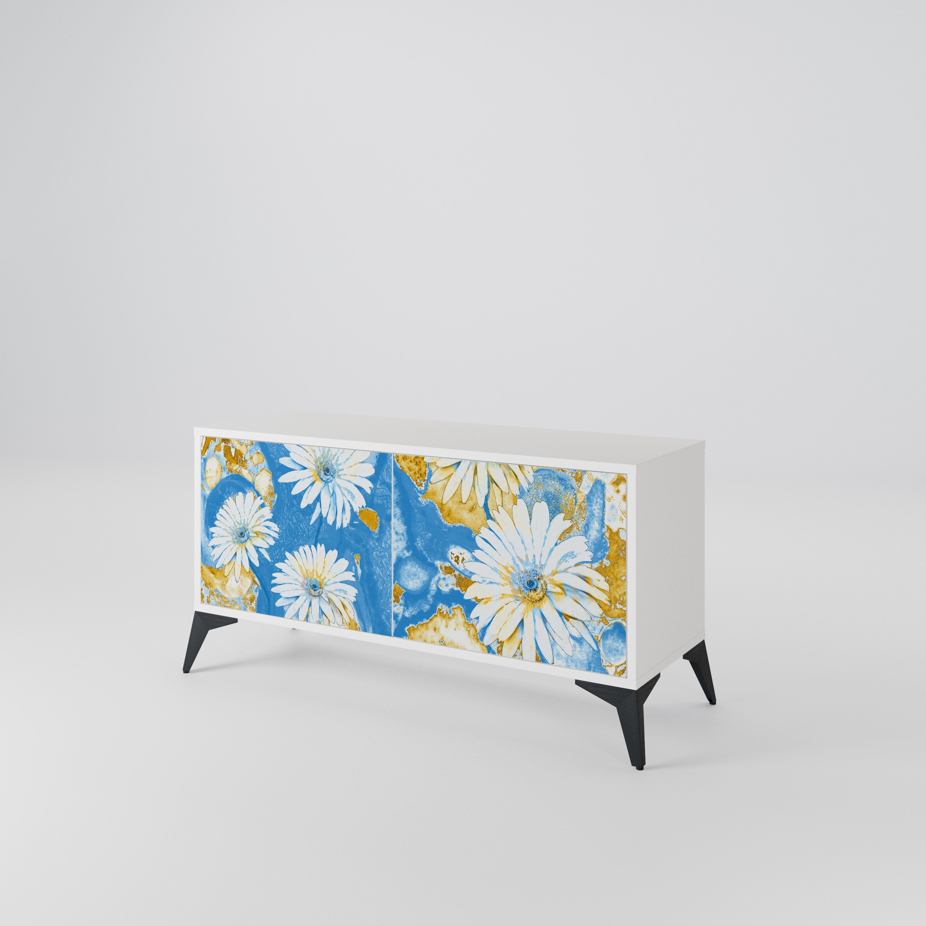 DAISY LUXE Compact 2-Door TV Cabinet