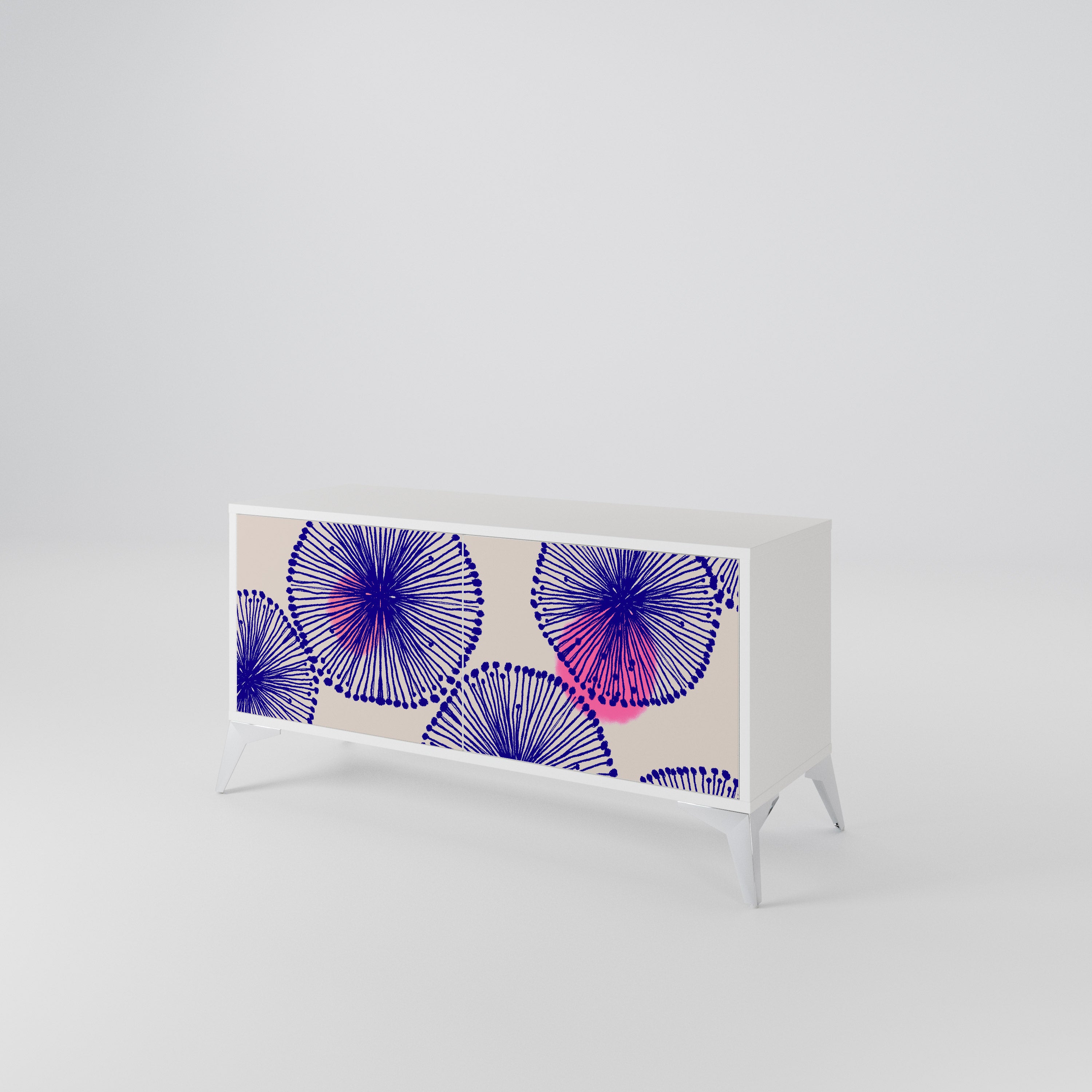 MAGIC NATURE Compact 2-Door TV Cabinet