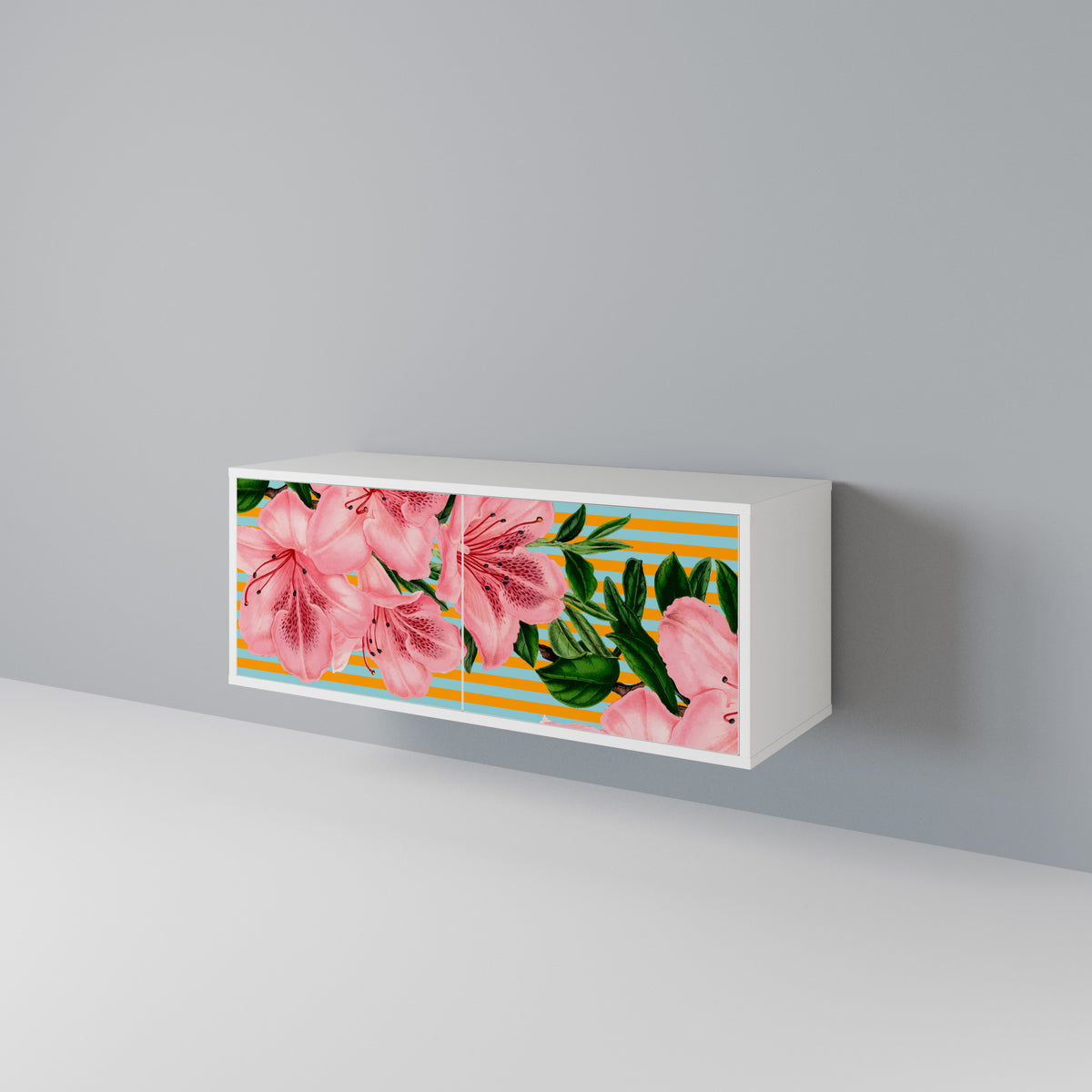 FRAGILE BEAUTY Συμπαγές έπιπλο τηλεόρασης 2-θυρών