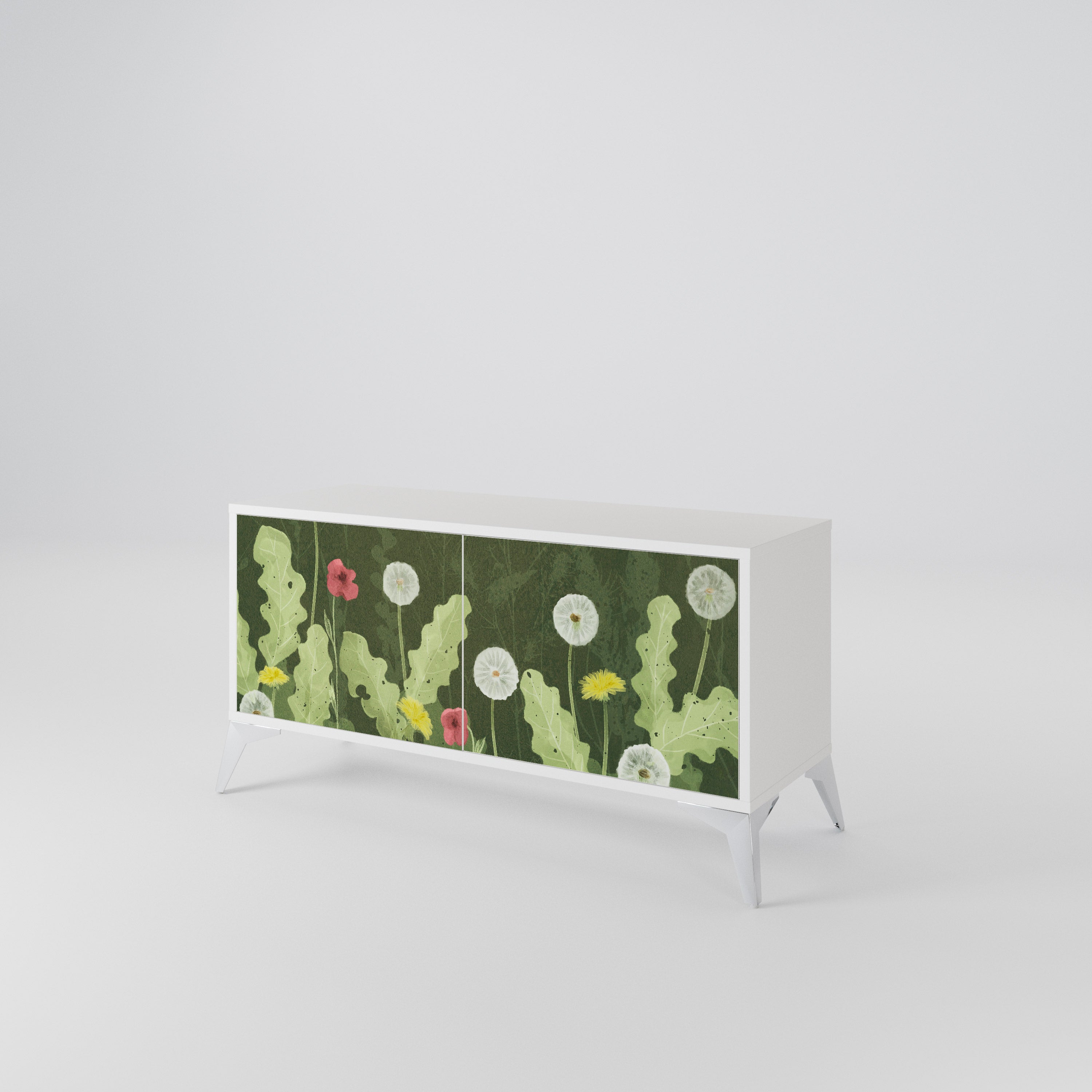 DANDELION AMUSE Compact 2-Door TV Cabinet
