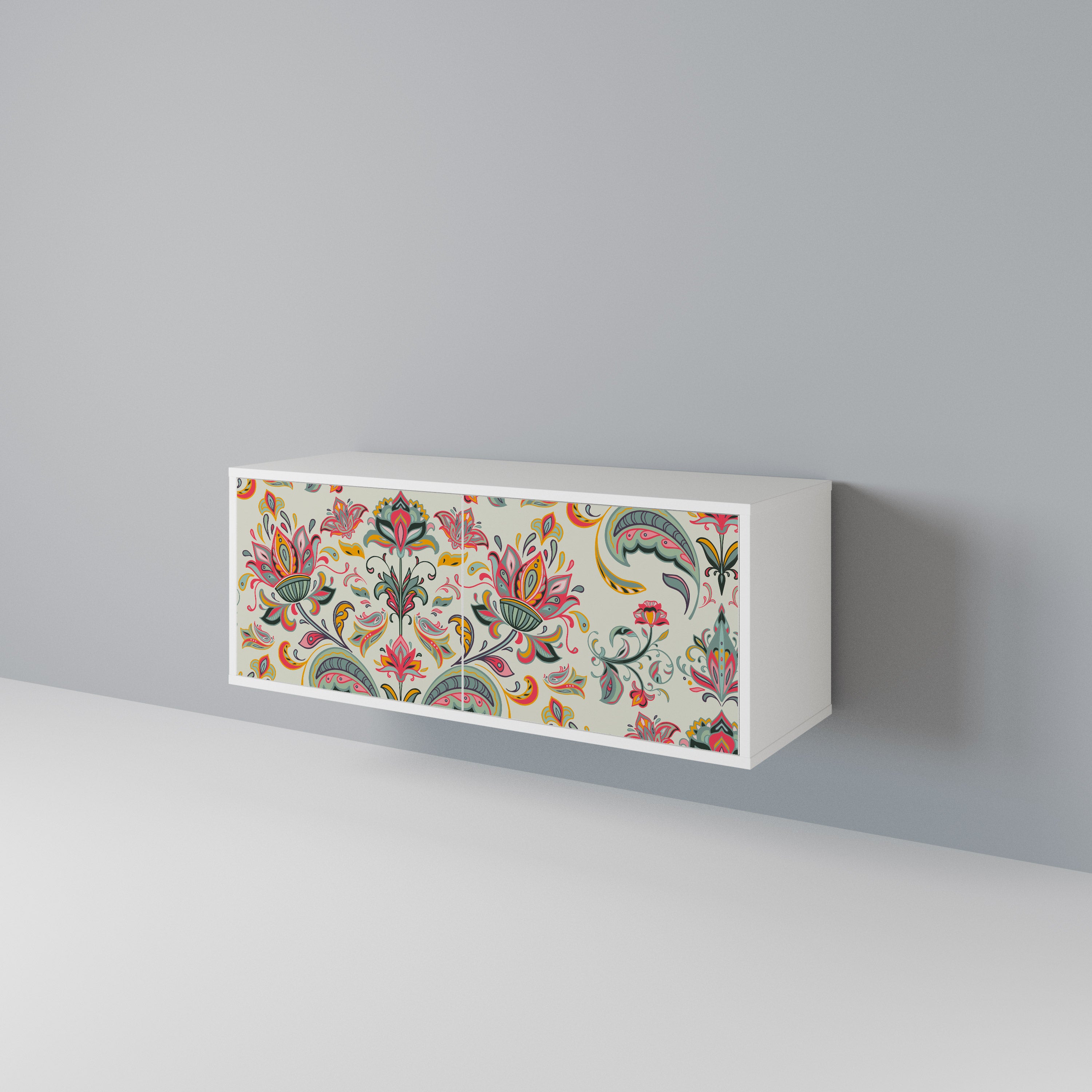 ORGANIC FOLKLORE Compact 2-Door TV Cabinet