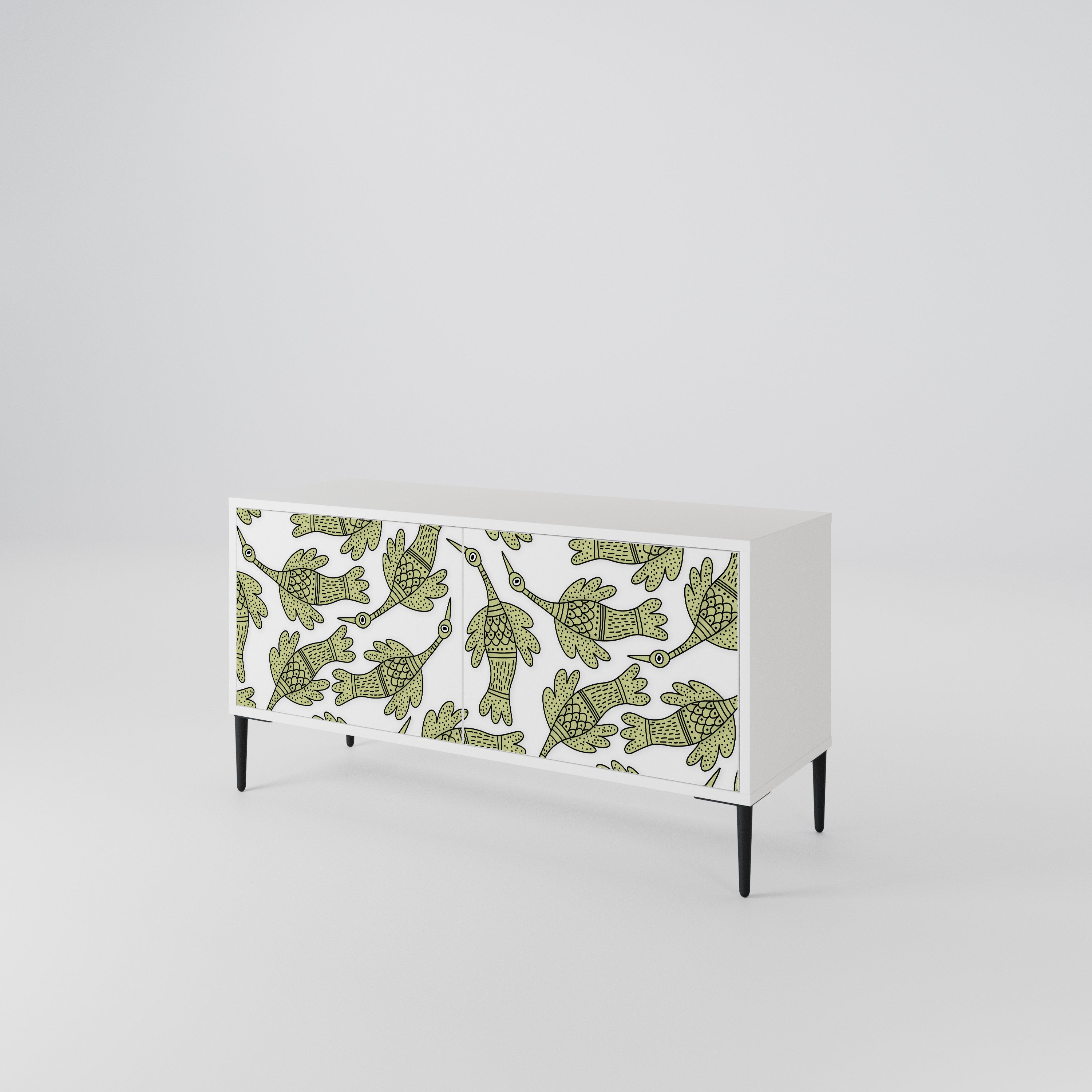SEEDLING SONGBIRD Compact 2-Door TV Cabinet