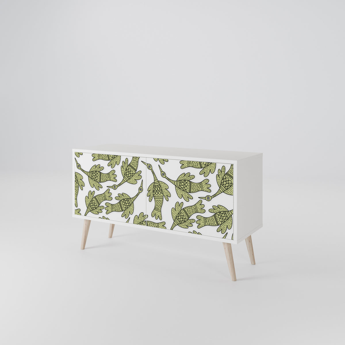 SEEDLING SONGBIRD Compact 2-Door TV Cabinet