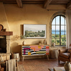 CHROMATIC ABSTRACT Συμπαγές έπιπλο τηλεόρασης 2-θυρών