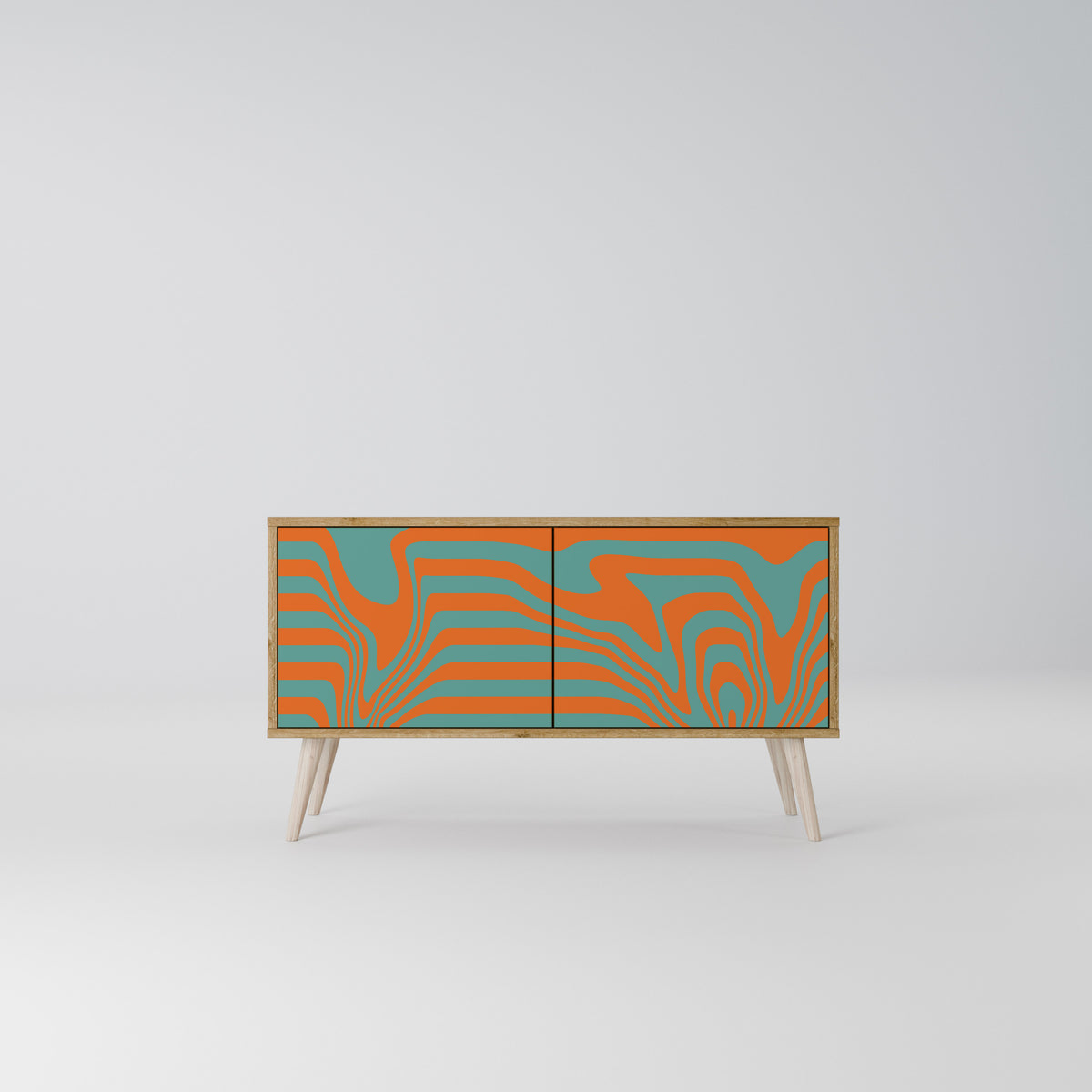 LINE COLLAPSE Συμπαγές έπιπλο τηλεόρασης 2-θυρών