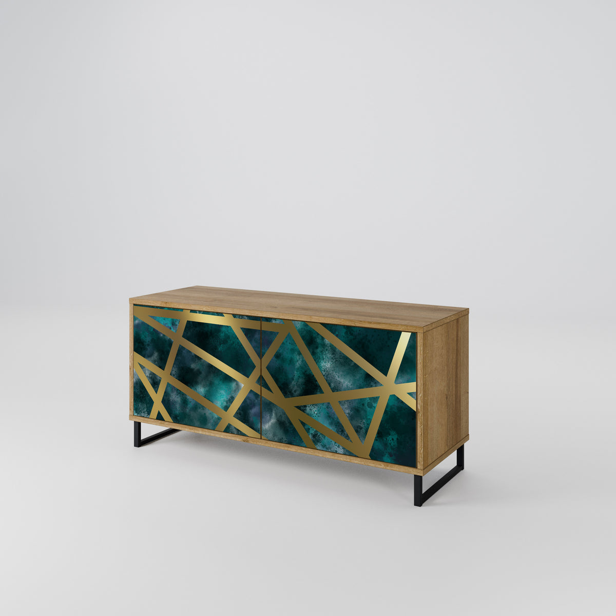 THE LABYRINTH OF GOLD Συμπαγές έπιπλο τηλεόρασης 2-θυρών