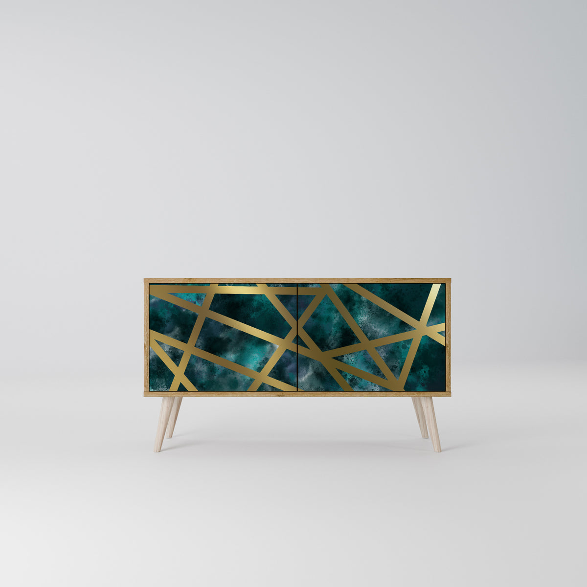 THE LABYRINTH OF GOLD Συμπαγές έπιπλο τηλεόρασης 2-θυρών