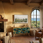 THE LABYRINTH OF GOLD Συμπαγές έπιπλο τηλεόρασης 2-θυρών