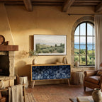 CUBIC MIST Compact 2-Door TV Cabinet