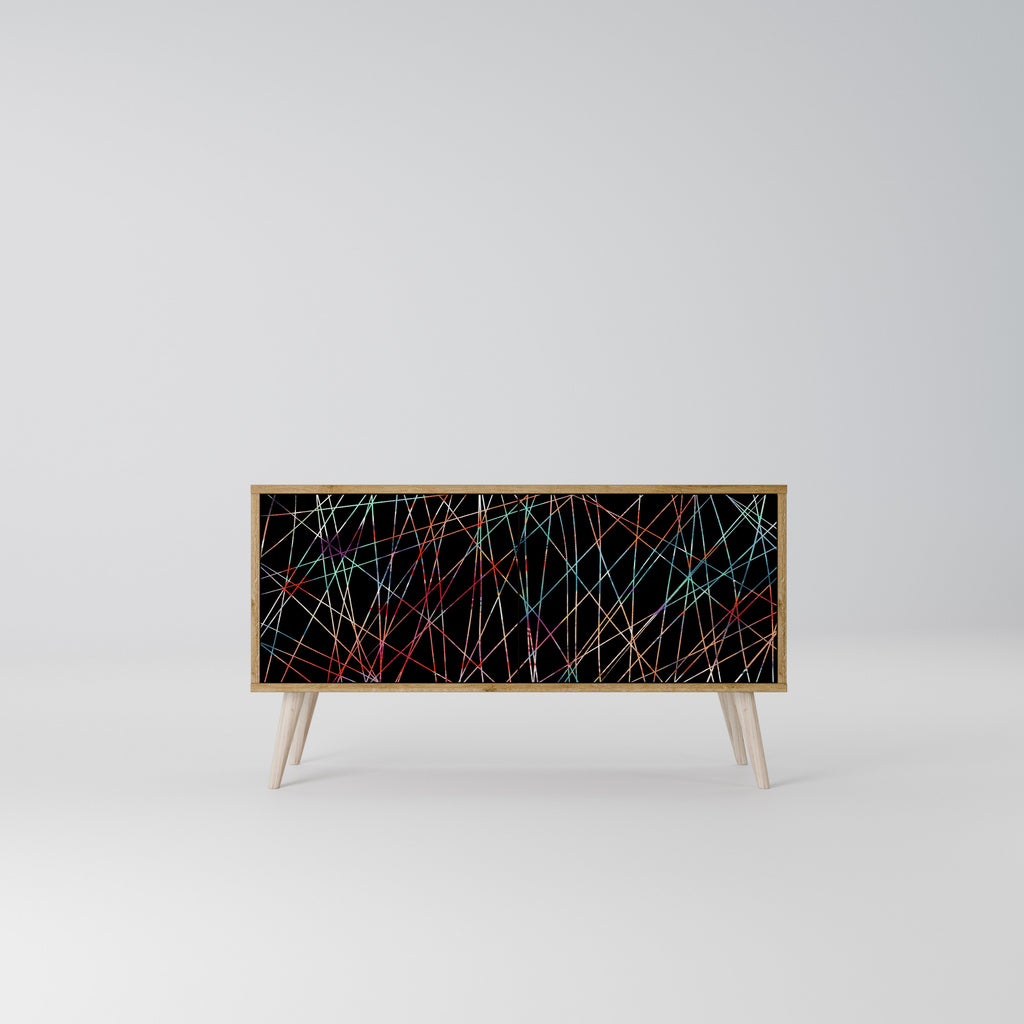 LUMINOUS SNARE Compact 2-Door TV Cabinet