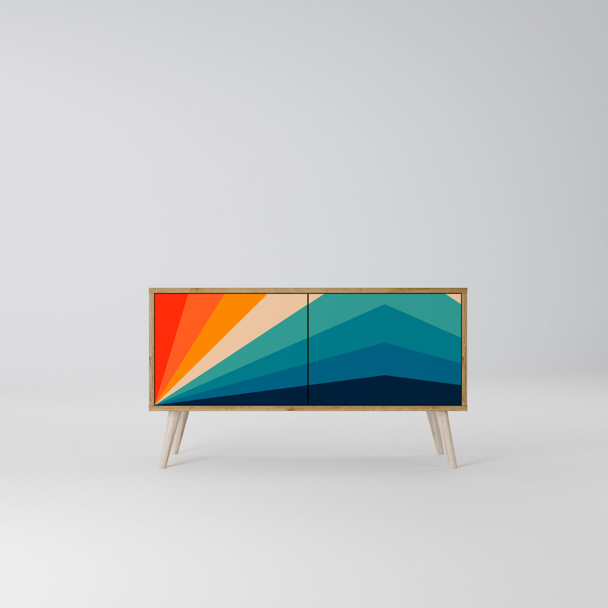 PRISM CONCUSSION Συμπαγές έπιπλο τηλεόρασης 2-θυρών