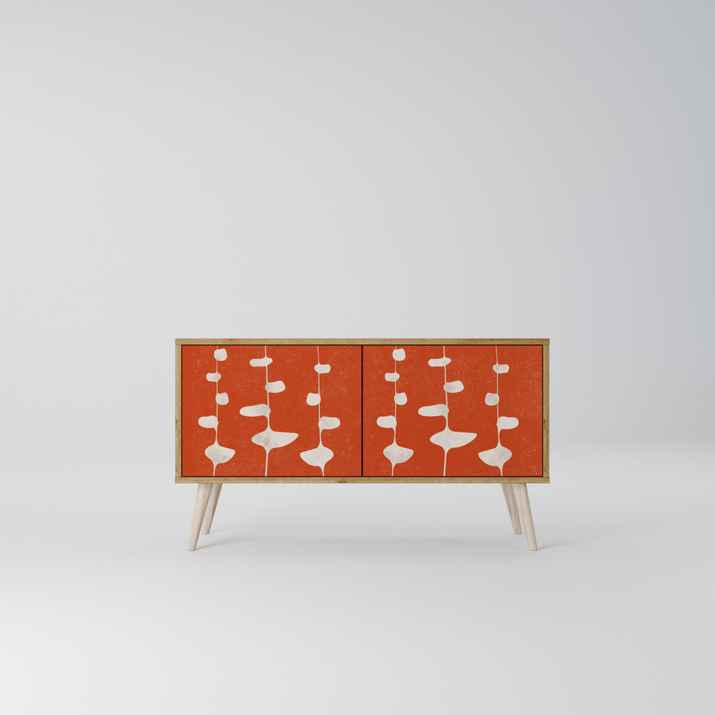 COURAGE MOLD Compact 2-Door TV Cabinet