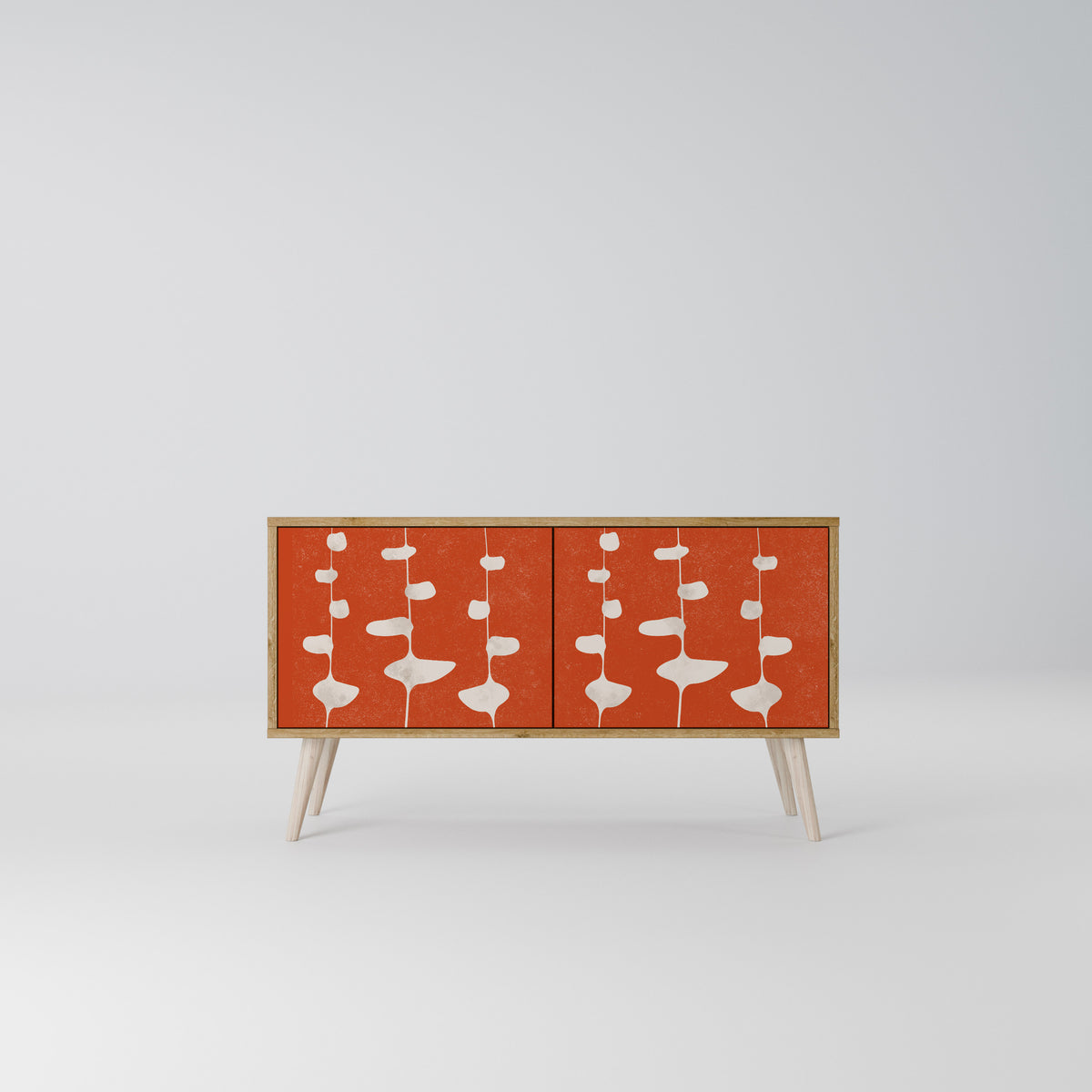 COURAGE MOLD Compact 2-Door TV Cabinet