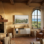 DELICATE MEMENTO Compact 2-Door TV Cabinet