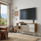 DELICATE MEMENTO Compact 2-Door TV Cabinet