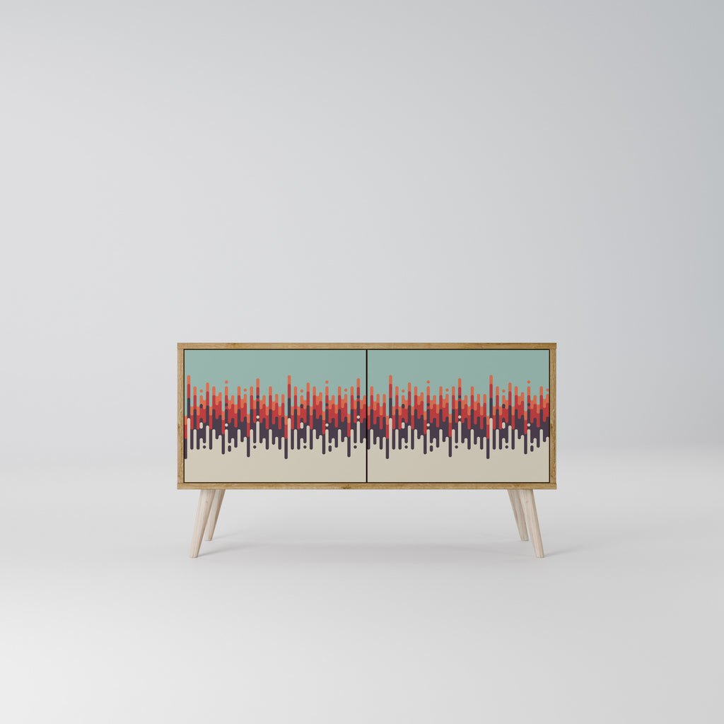 CHROMA CONTOURS Συμπαγές έπιπλο τηλεόρασης 2-θυρών