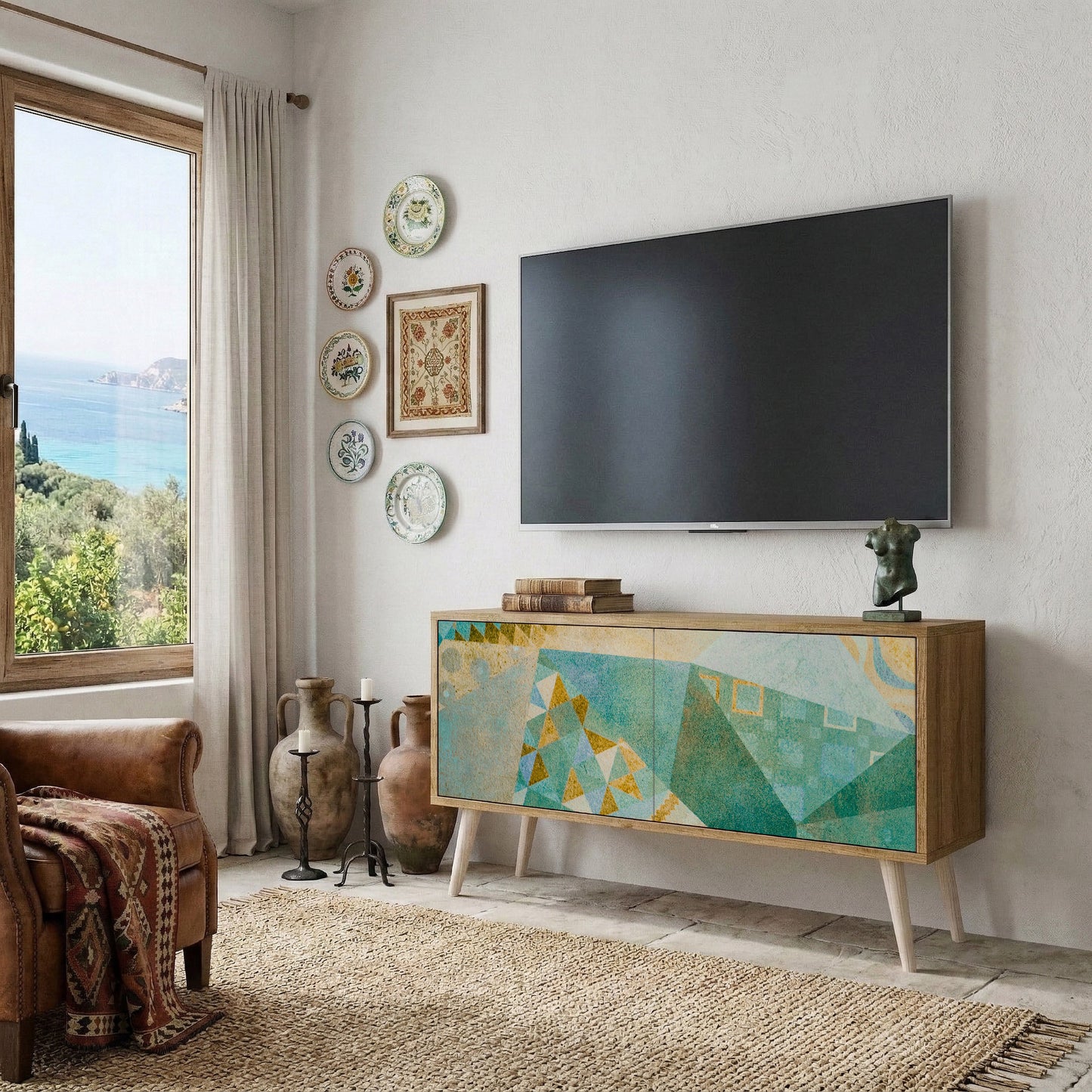 SPECTRUM SPLENDOR Συμπαγές έπιπλο τηλεόρασης 2-θυρών