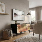 GEOMETRIC FUSION Compact 2-Door TV Cabinet