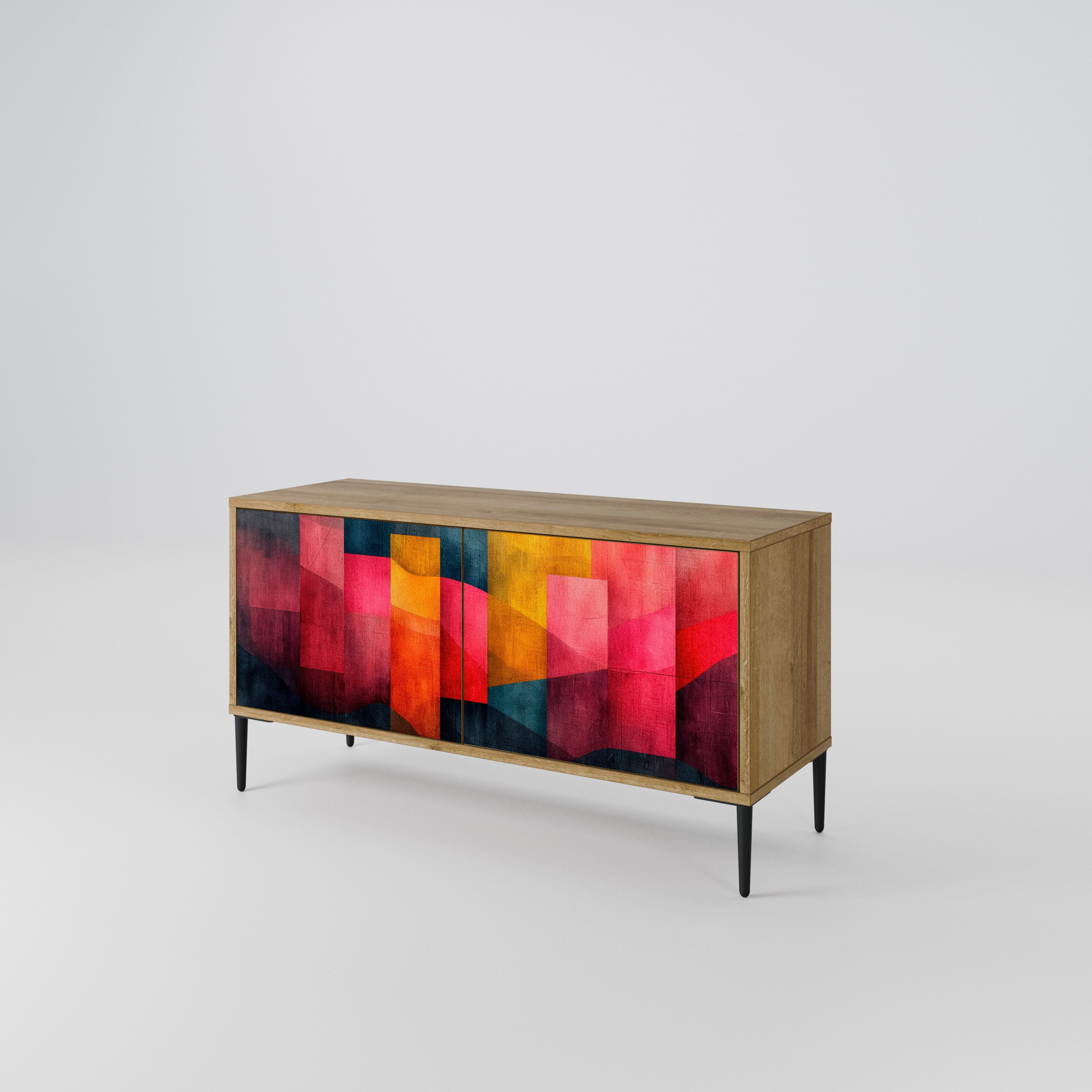 COLORFUL SOUNDS Compact 2-Door TV Cabinet
