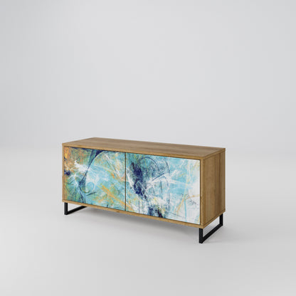 ABSTRACT THOUGHTS Συμπαγές έπιπλο τηλεόρασης 2-θυρών