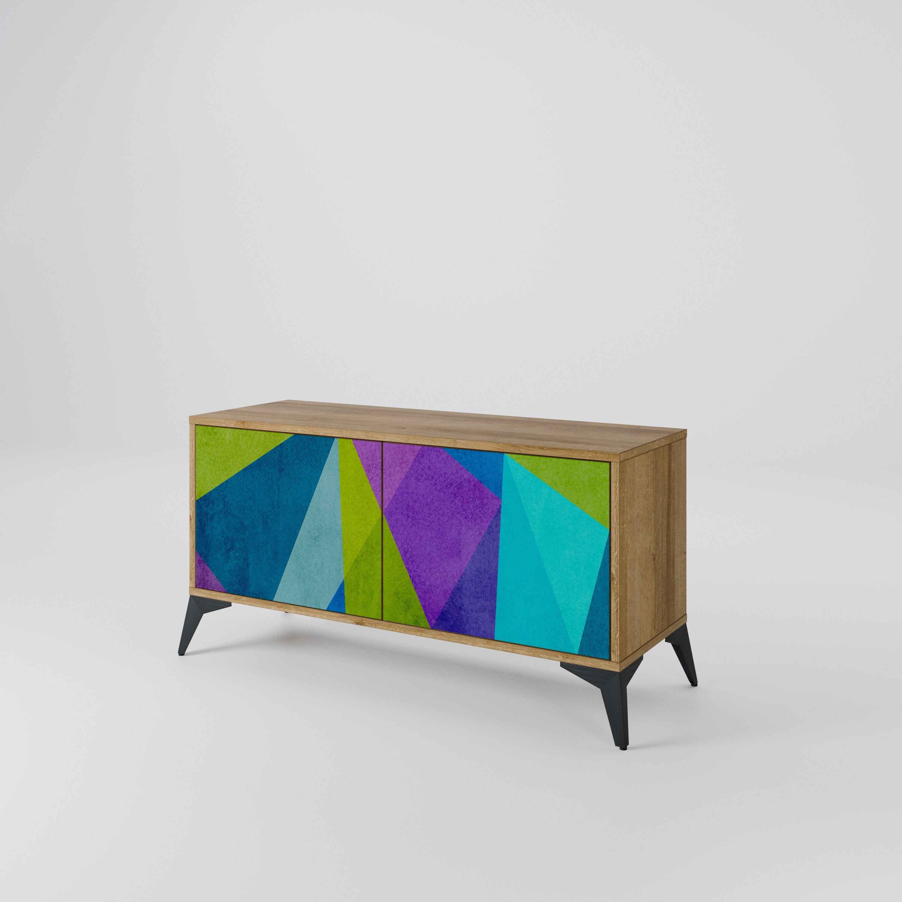 COLD SHOWCASE Συμπαγές έπιπλο τηλεόρασης 2-θυρών