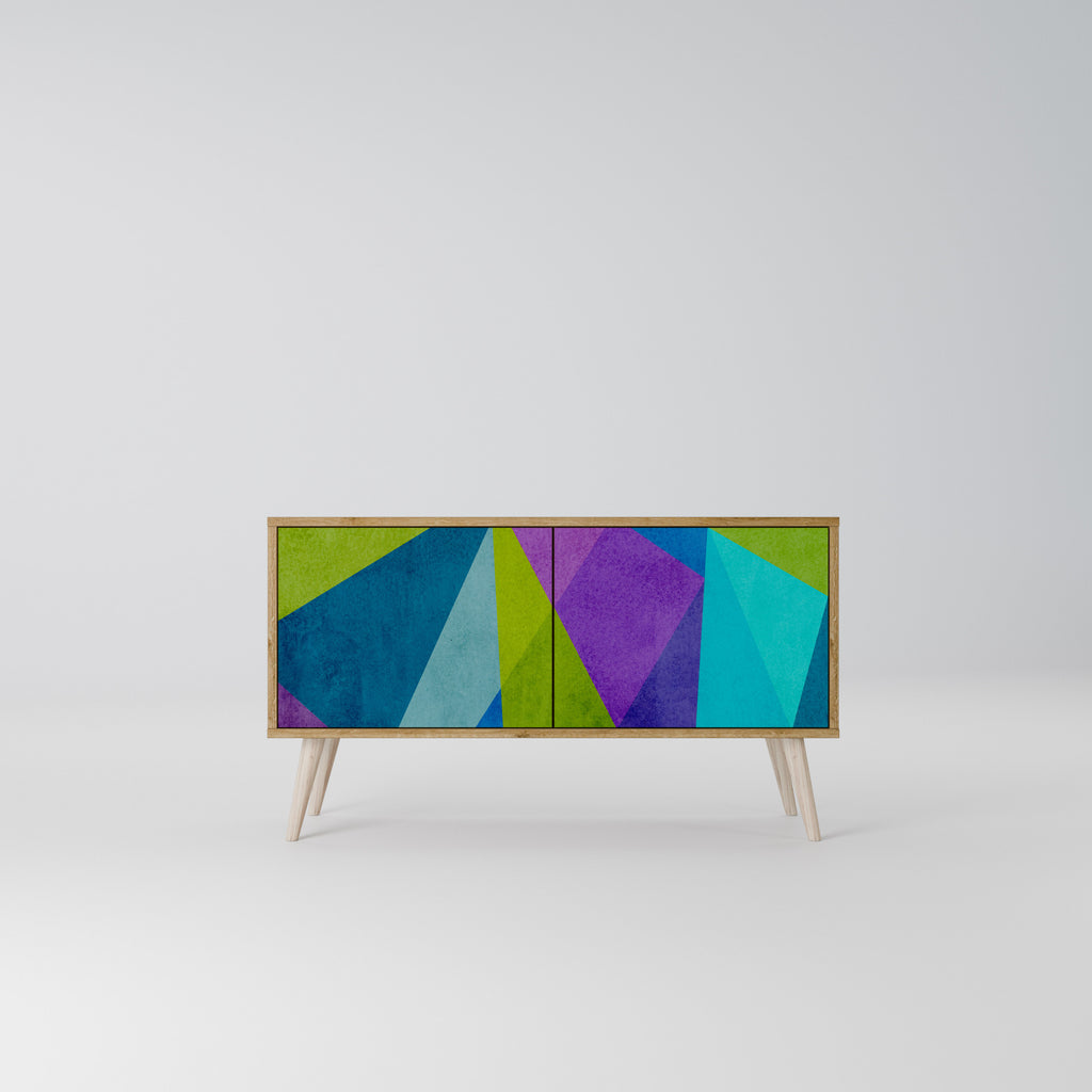 COLD SHOWCASE Συμπαγές έπιπλο τηλεόρασης 2-θυρών