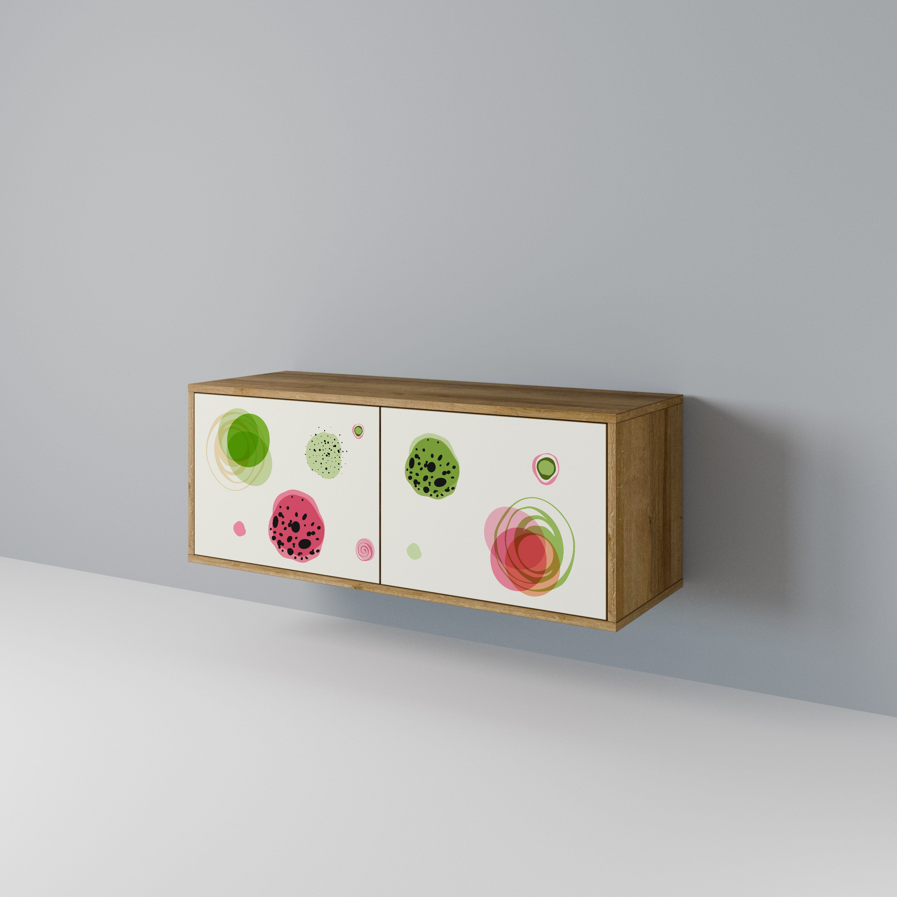 COLORFUL COSMOS Συμπαγές έπιπλο τηλεόρασης 2-θυρών