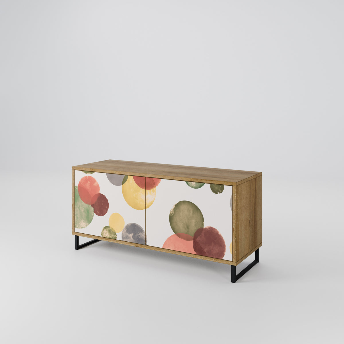 FLEETING HAPPINESS Compact 2-Door TV Cabinet