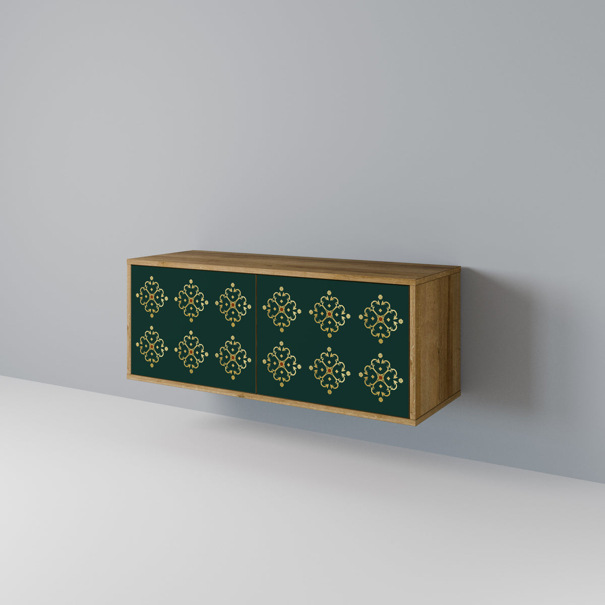 ROYAL MEDALLION Compact 2-Door TV Cabinet