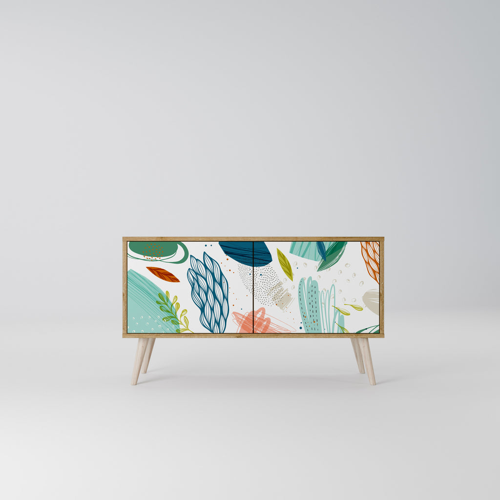 BOTANICAL HURRICANE Συμπαγές έπιπλο τηλεόρασης 2-θυρών