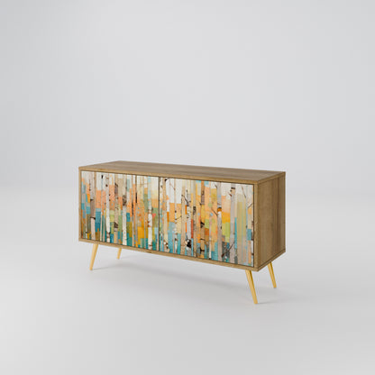 BIRCH KALEIDOSCOPE Compact 2-Door TV Cabinet