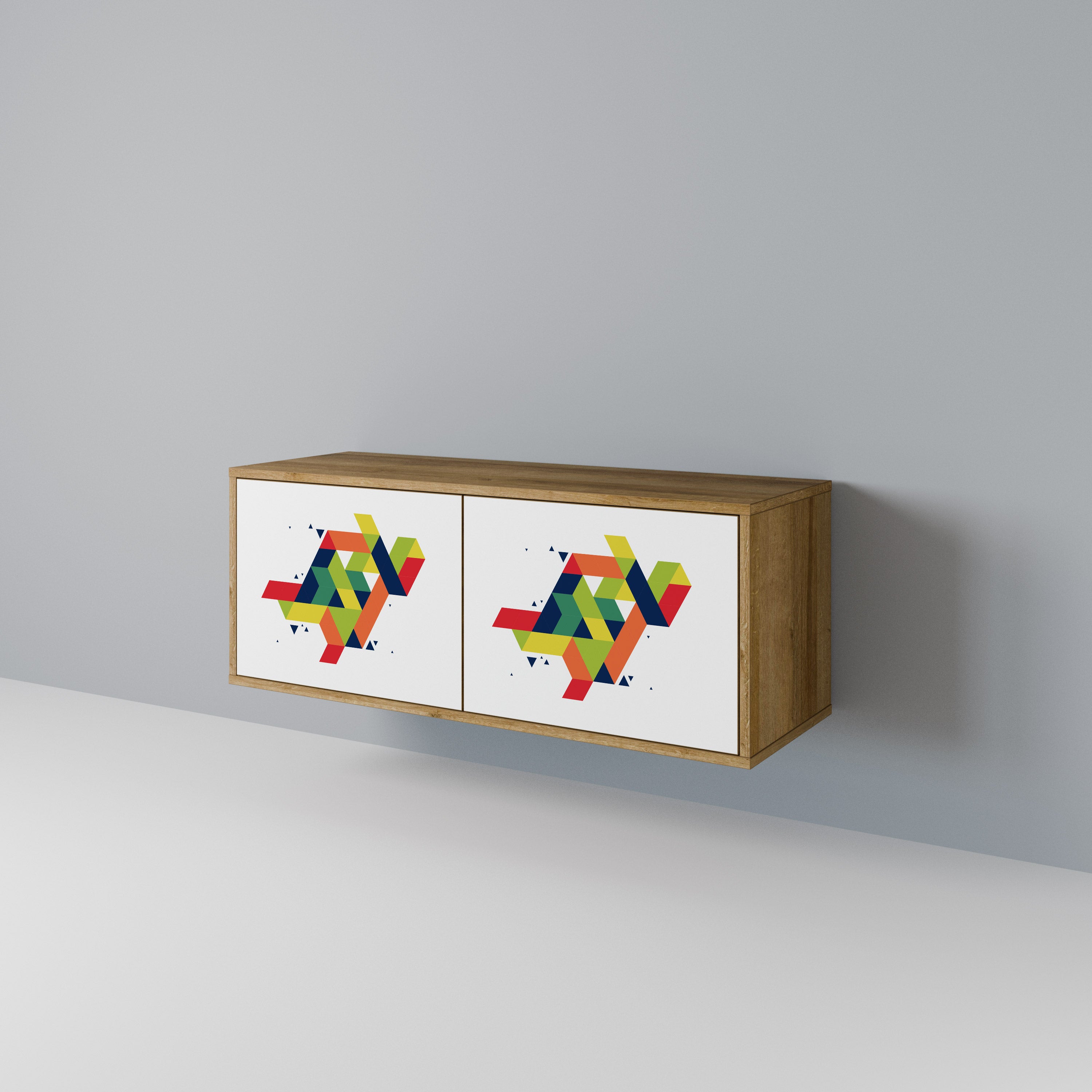 FUTURE SIGN Συμπαγές έπιπλο τηλεόρασης 2-θυρών