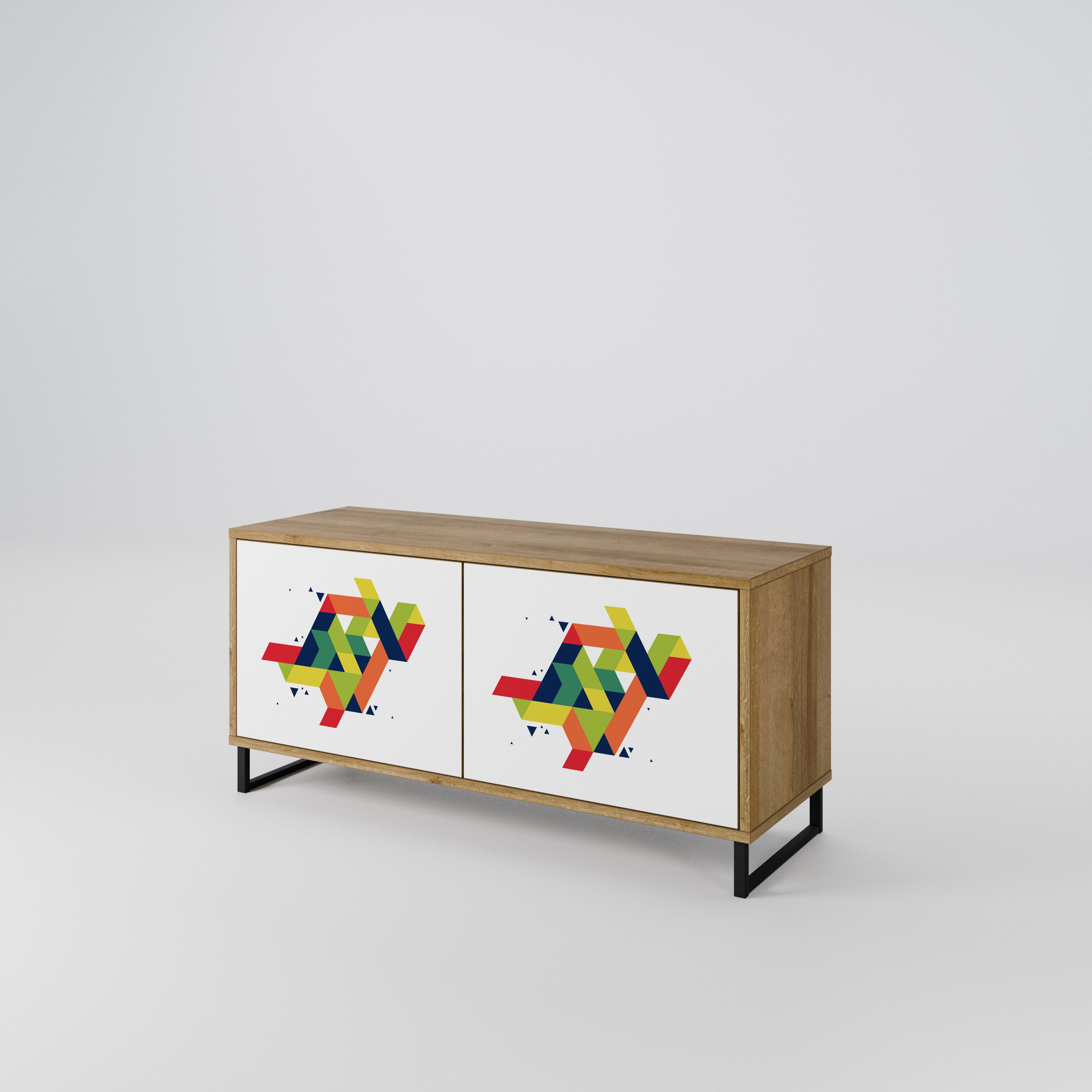 FUTURE SIGN Συμπαγές έπιπλο τηλεόρασης 2-θυρών