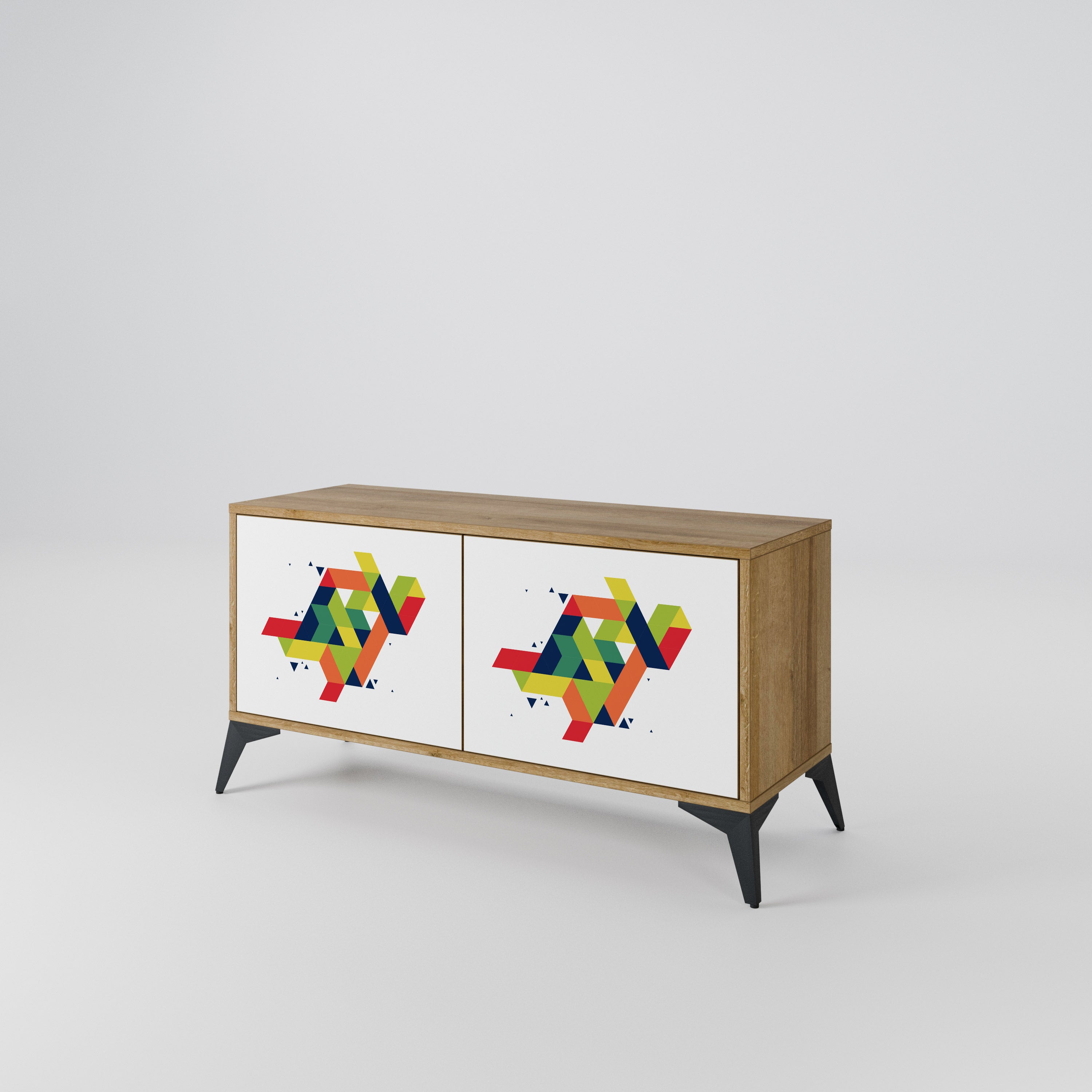 FUTURE SIGN Συμπαγές έπιπλο τηλεόρασης 2-θυρών