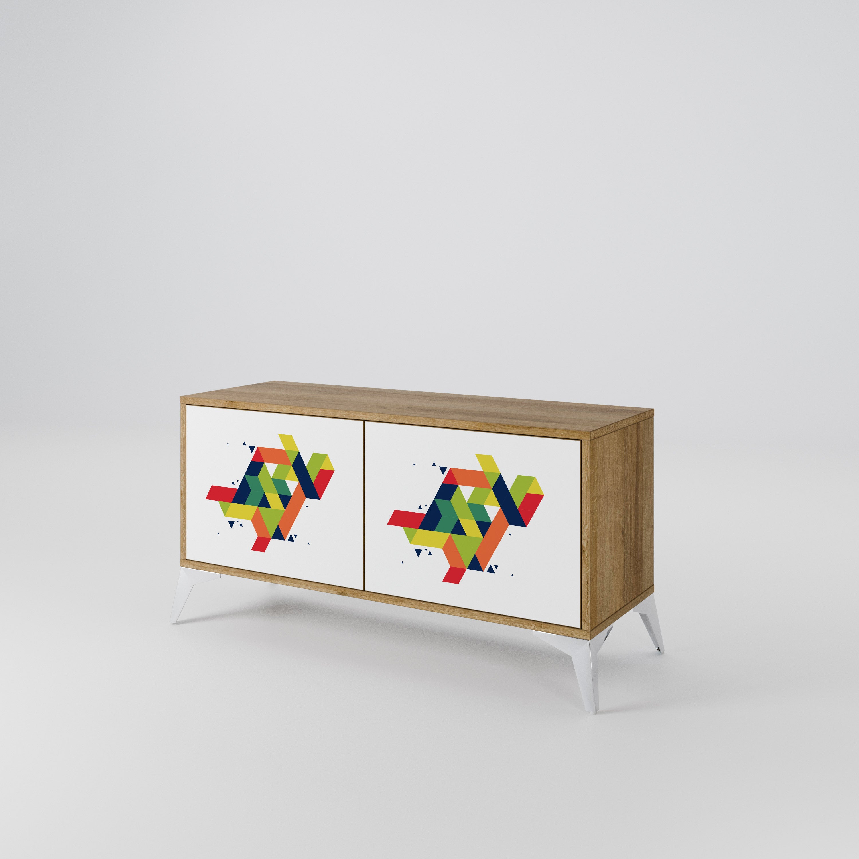 FUTURE SIGN Συμπαγές έπιπλο τηλεόρασης 2-θυρών