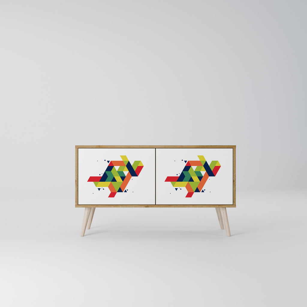 FUTURE SIGN Συμπαγές έπιπλο τηλεόρασης 2-θυρών