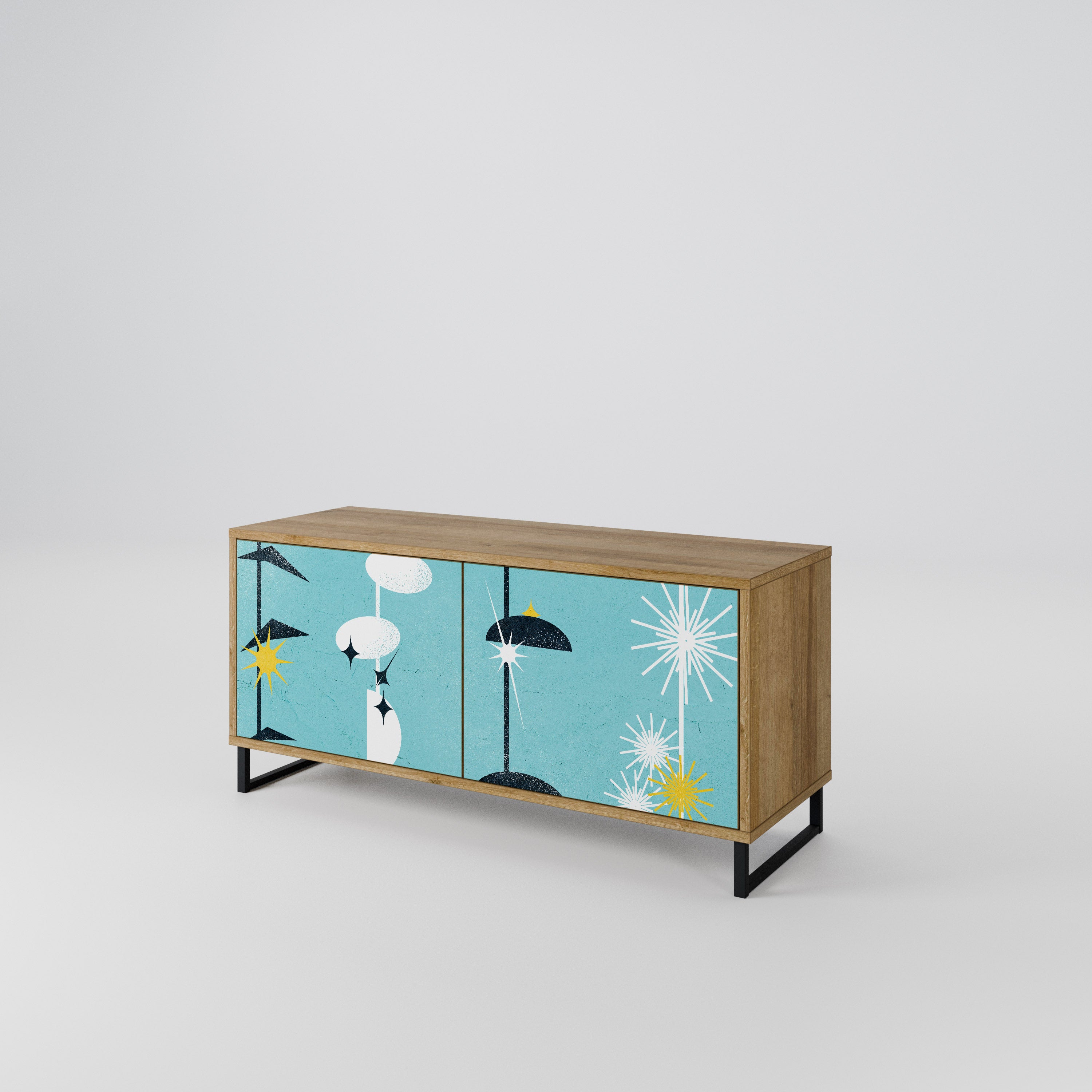 PATHS TO HAPPINESS Συμπαγές έπιπλο τηλεόρασης 2-θυρών