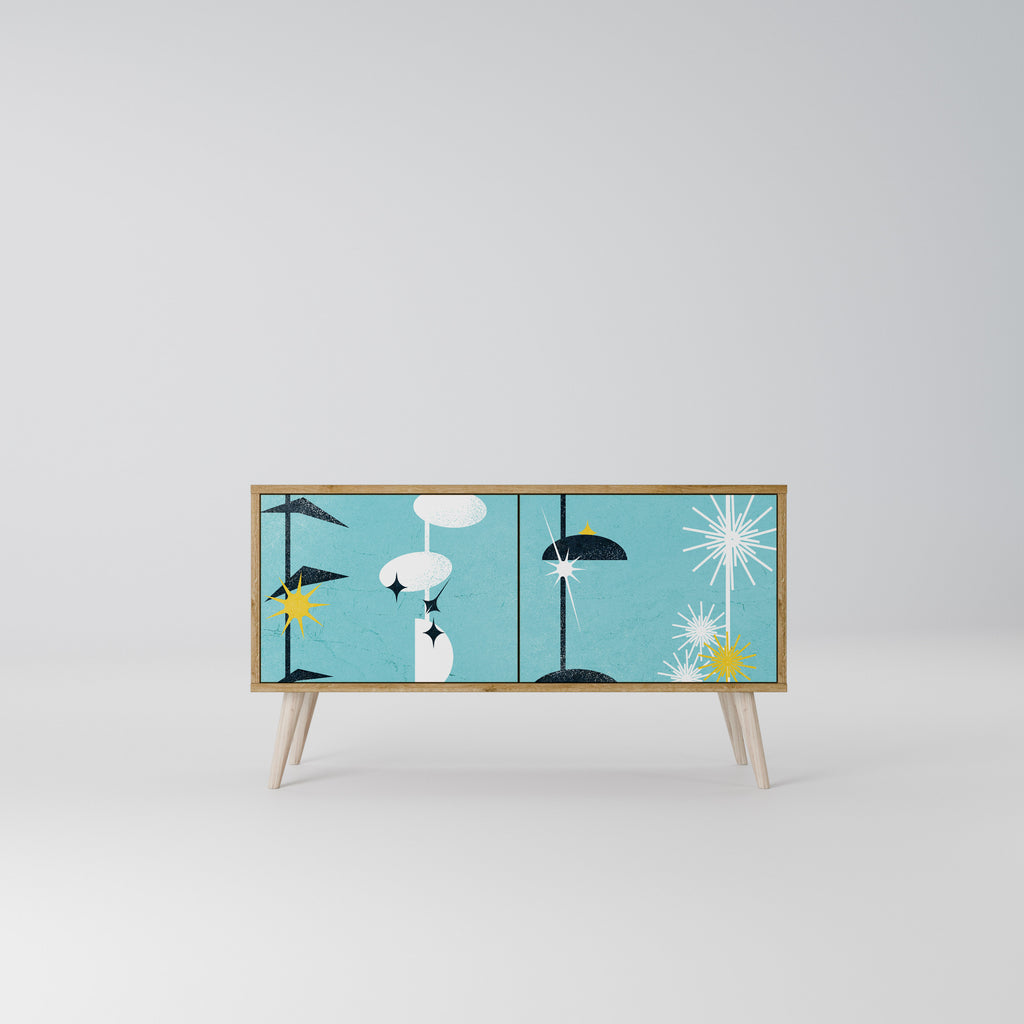 PATHS TO HAPPINESS Συμπαγές έπιπλο τηλεόρασης 2-θυρών