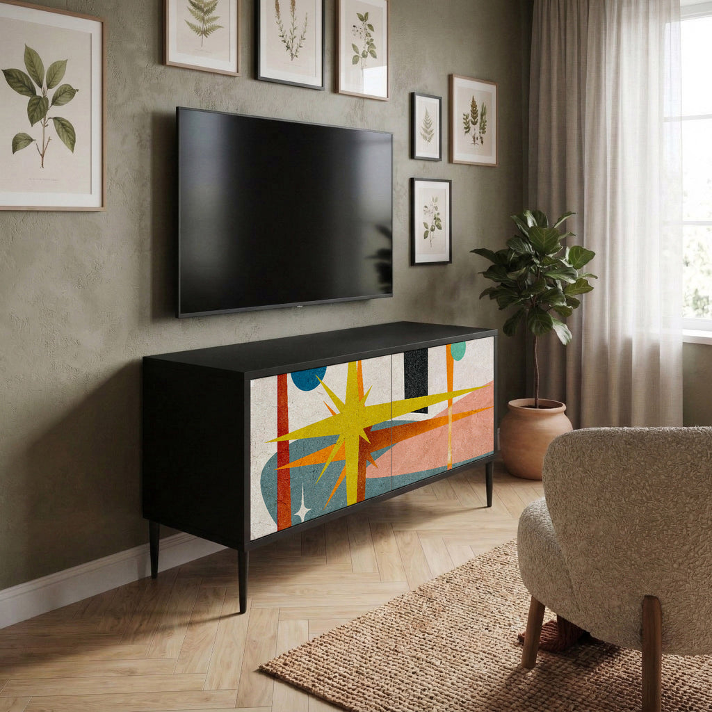 INTERSTELLAR VIBES Compact 2-Door TV Cabinet