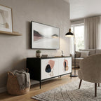 COLORFUL SHAPES Συμπαγές έπιπλο τηλεόρασης 2-θυρών