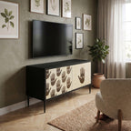 SEE MORE Compact 2-Door TV Cabinet