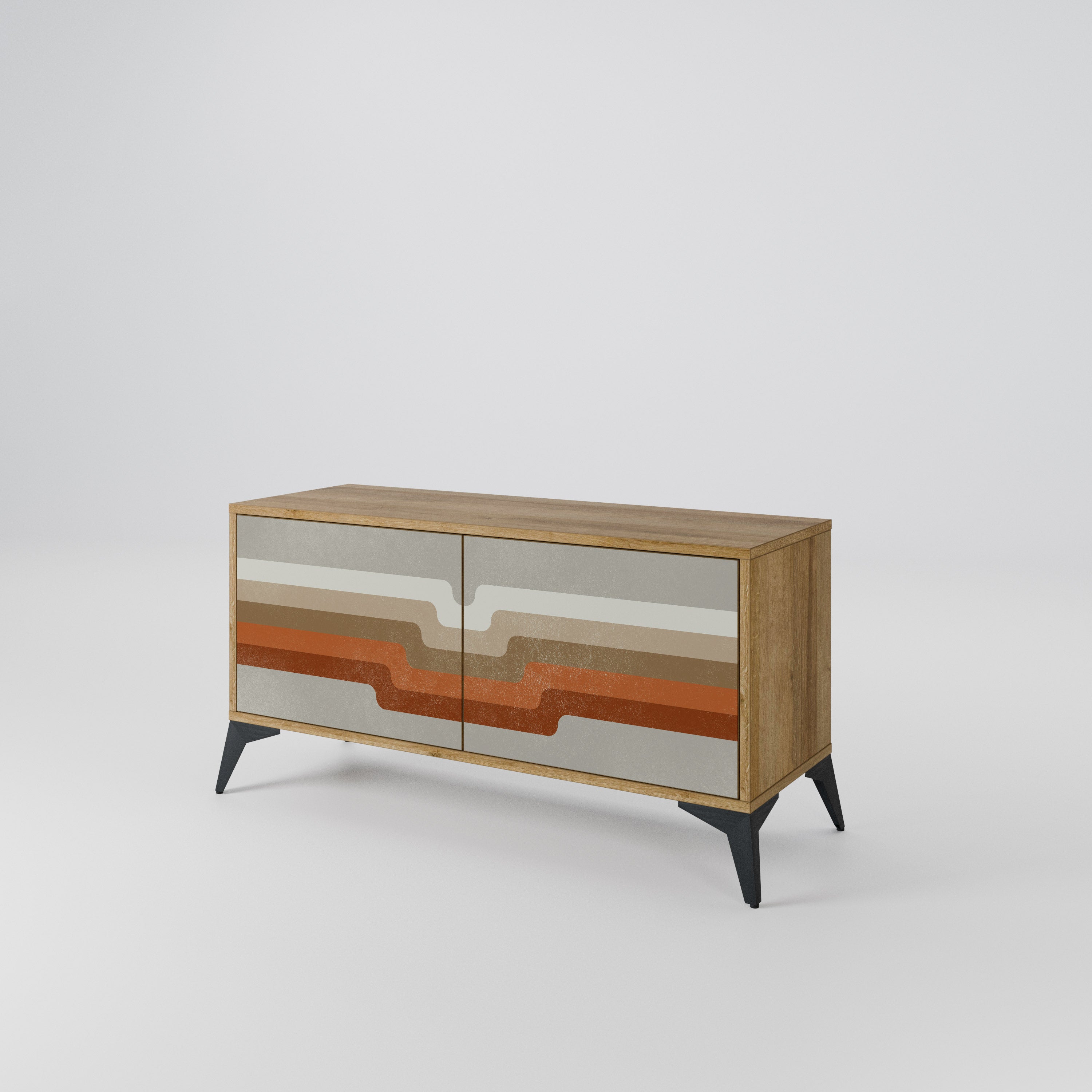 PECULIAR TRAIL Συμπαγές έπιπλο τηλεόρασης 2-θυρών