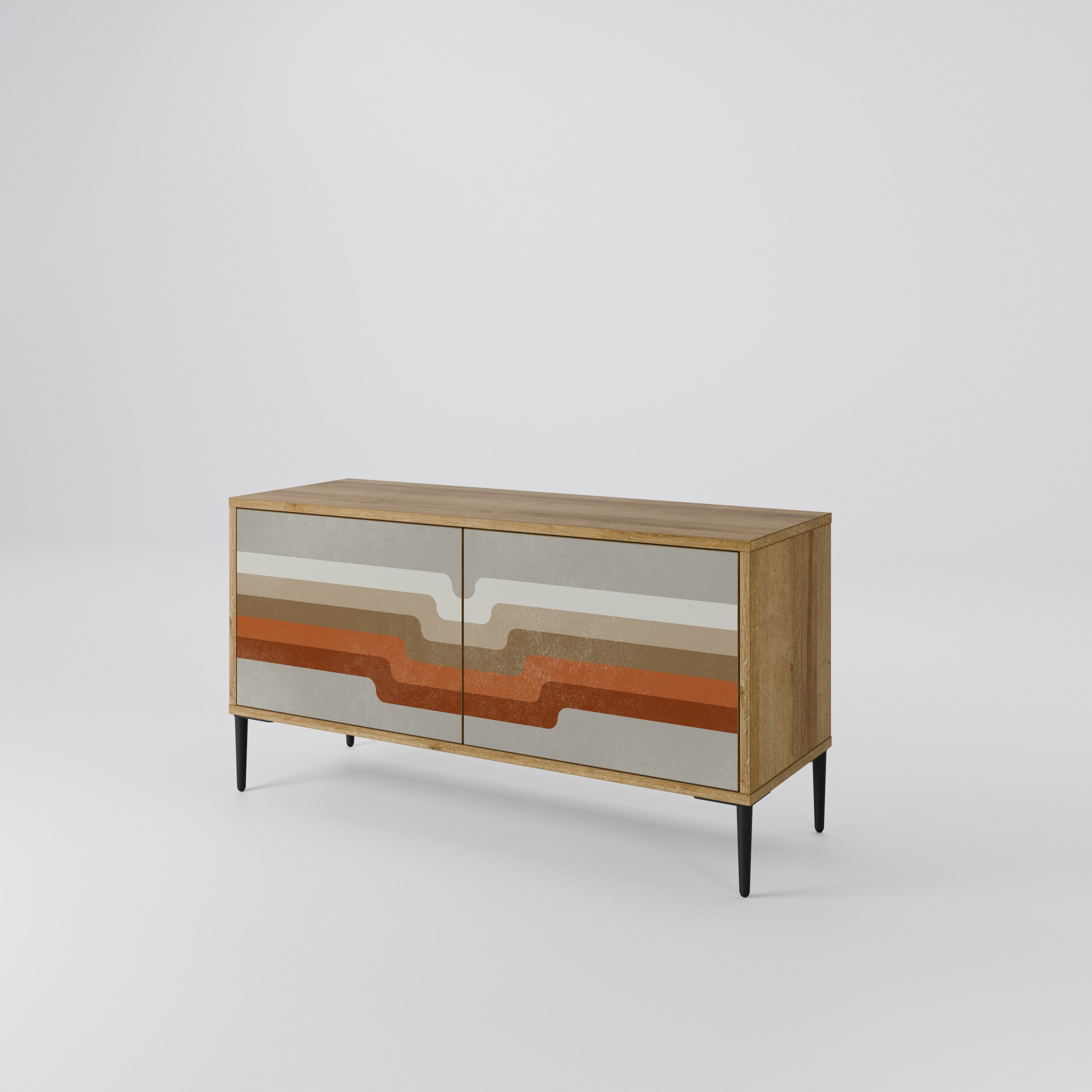 PECULIAR TRAIL Συμπαγές έπιπλο τηλεόρασης 2-θυρών