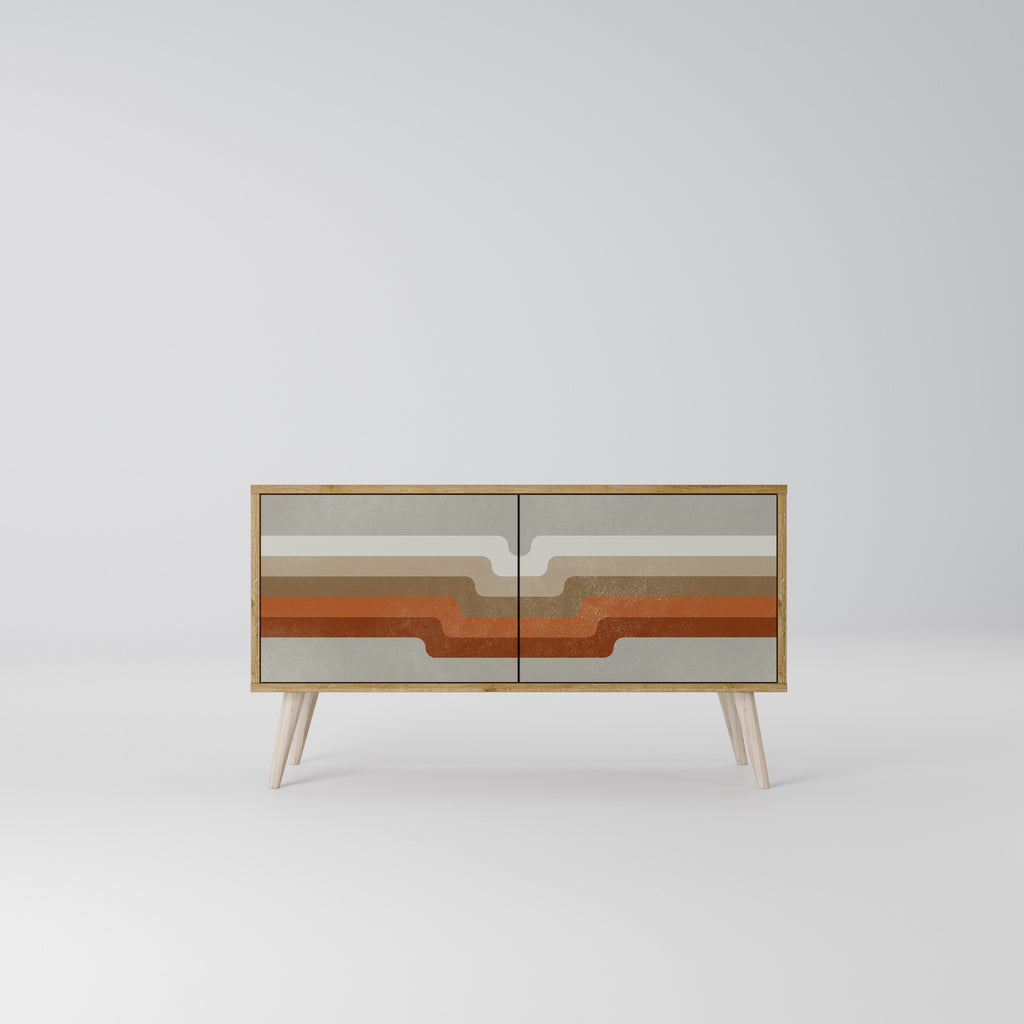 PECULIAR TRAIL Συμπαγές έπιπλο τηλεόρασης 2-θυρών