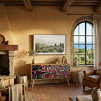 BROKEN LINES Συμπαγές έπιπλο τηλεόρασης 2-θυρών