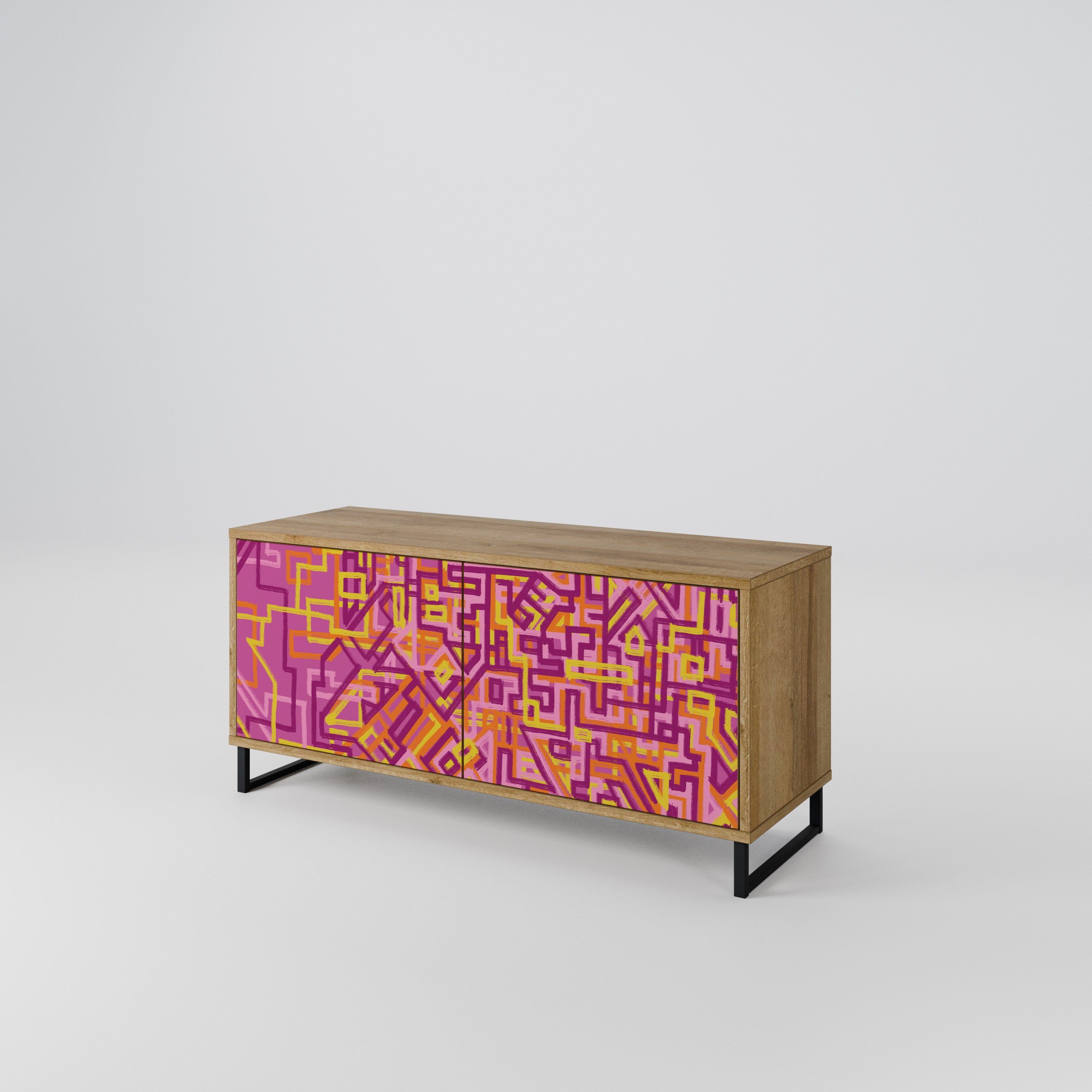 LOVELY MEMORIES Συμπαγές έπιπλο τηλεόρασης 2-θυρών