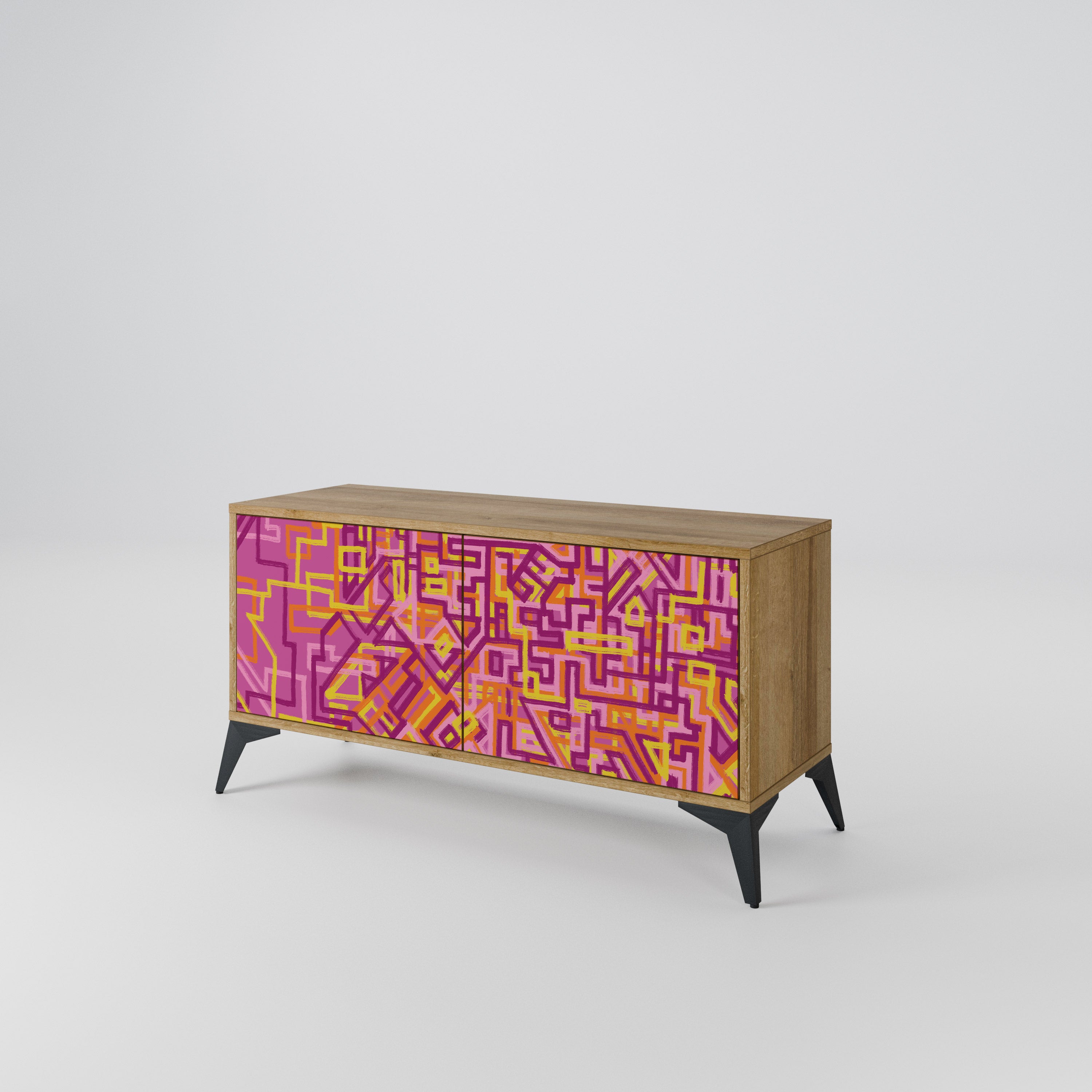 LOVELY MEMORIES Συμπαγές έπιπλο τηλεόρασης 2-θυρών